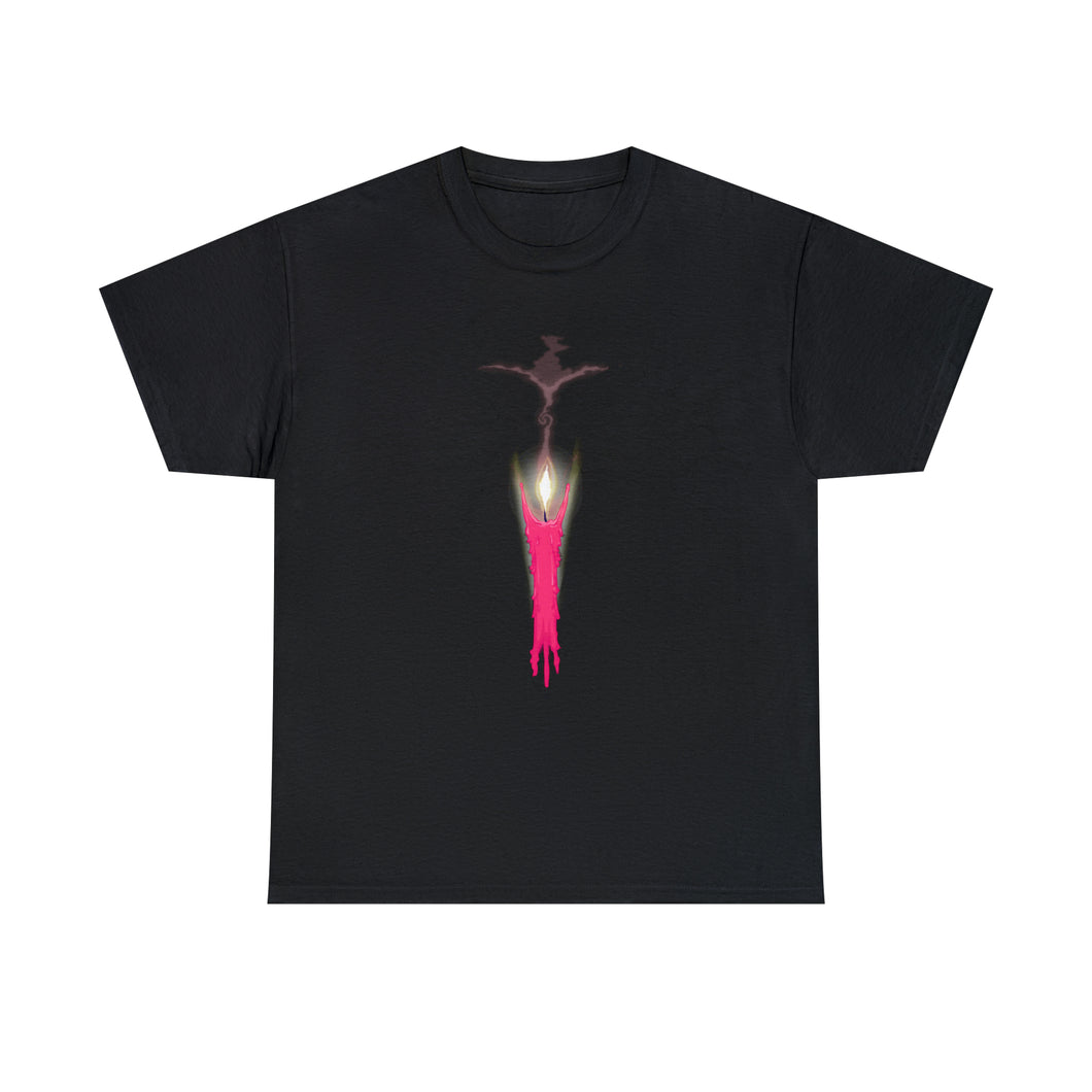 Pink Candle Unisex Heavy Cotton Tee
