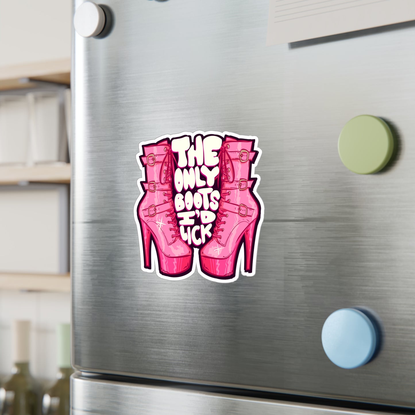 Boot Licker III Kiss-Cut Vinyl Decal