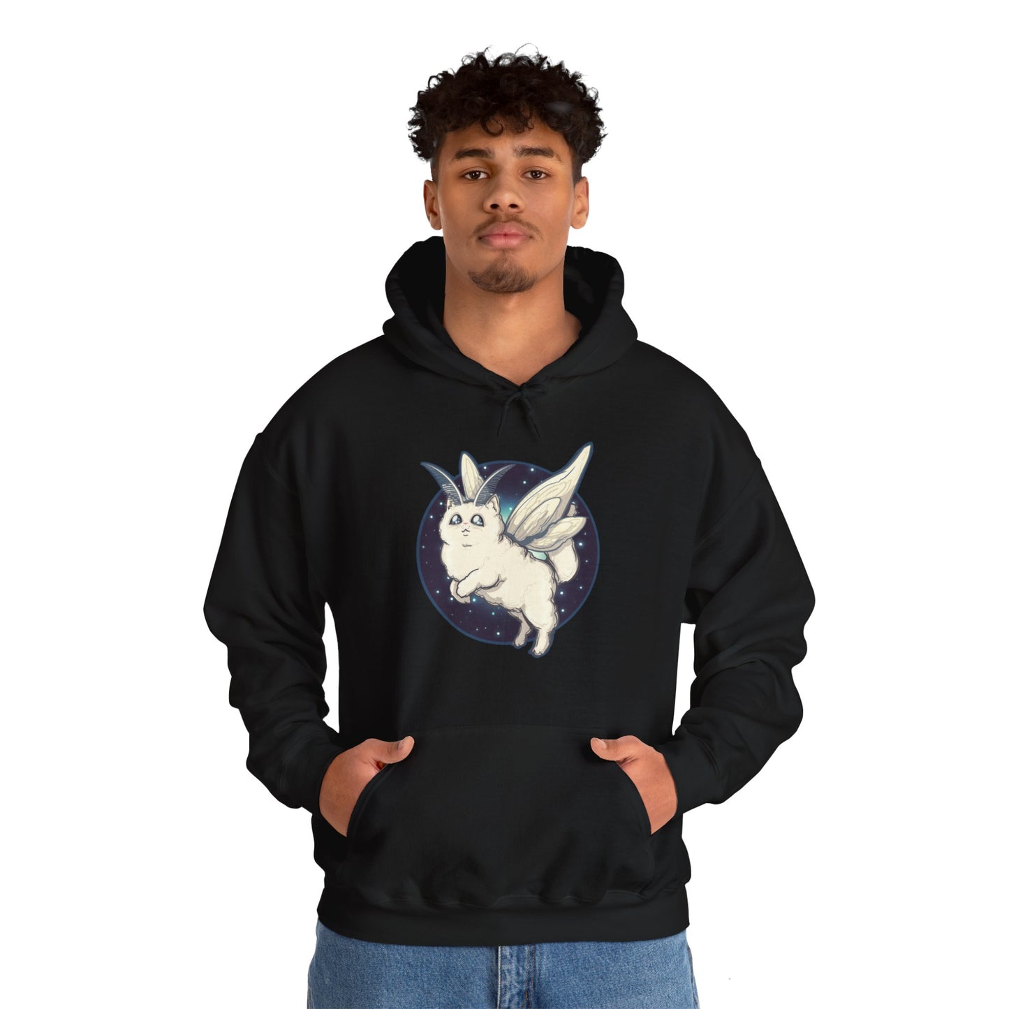 Kitty Moth Unisex Heavy Blend Hooded Sweatshirt