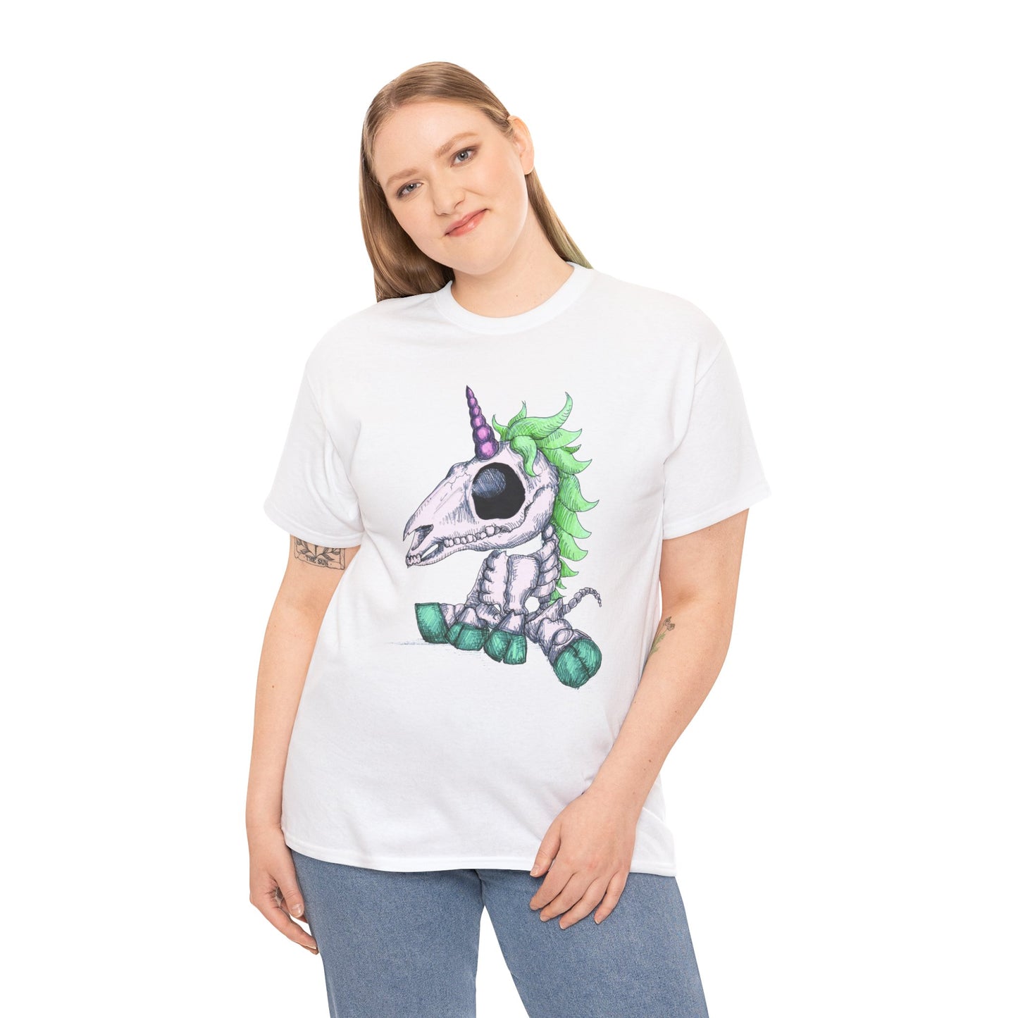Skelecorn Unisex Heavy Cotton Tee