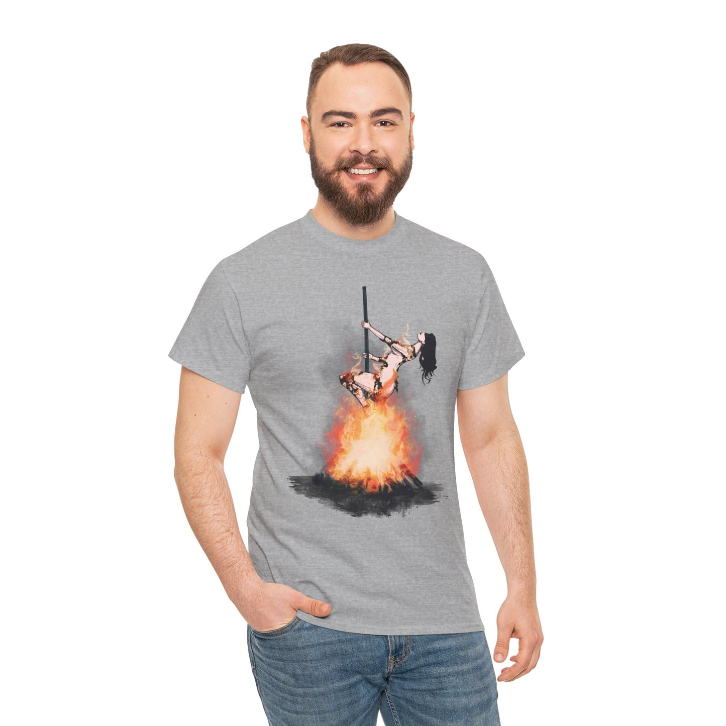 Burned At The Stake Unisex Heavy Cotton Tee