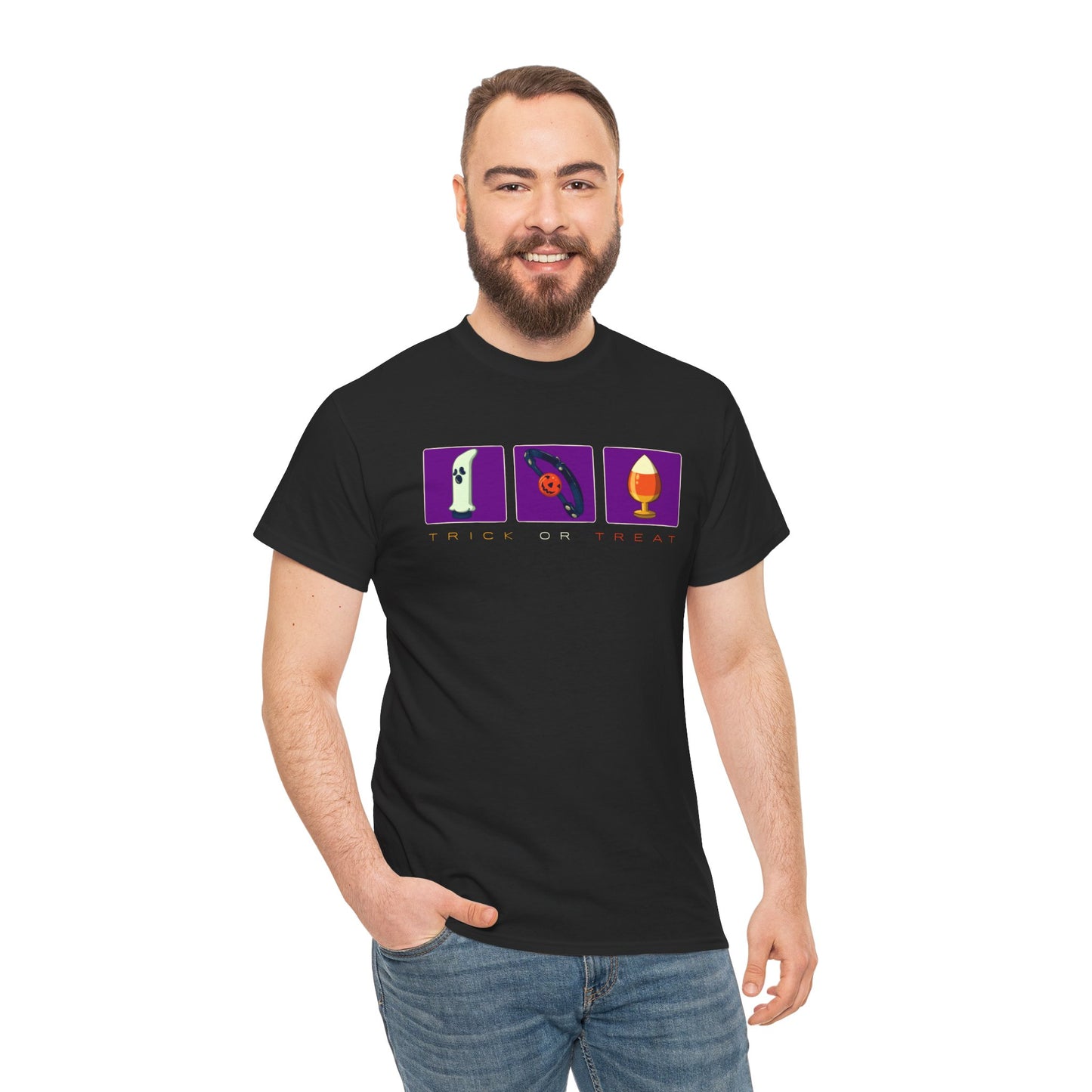 Halloween Toys Unisex Heavy Cotton Tee
