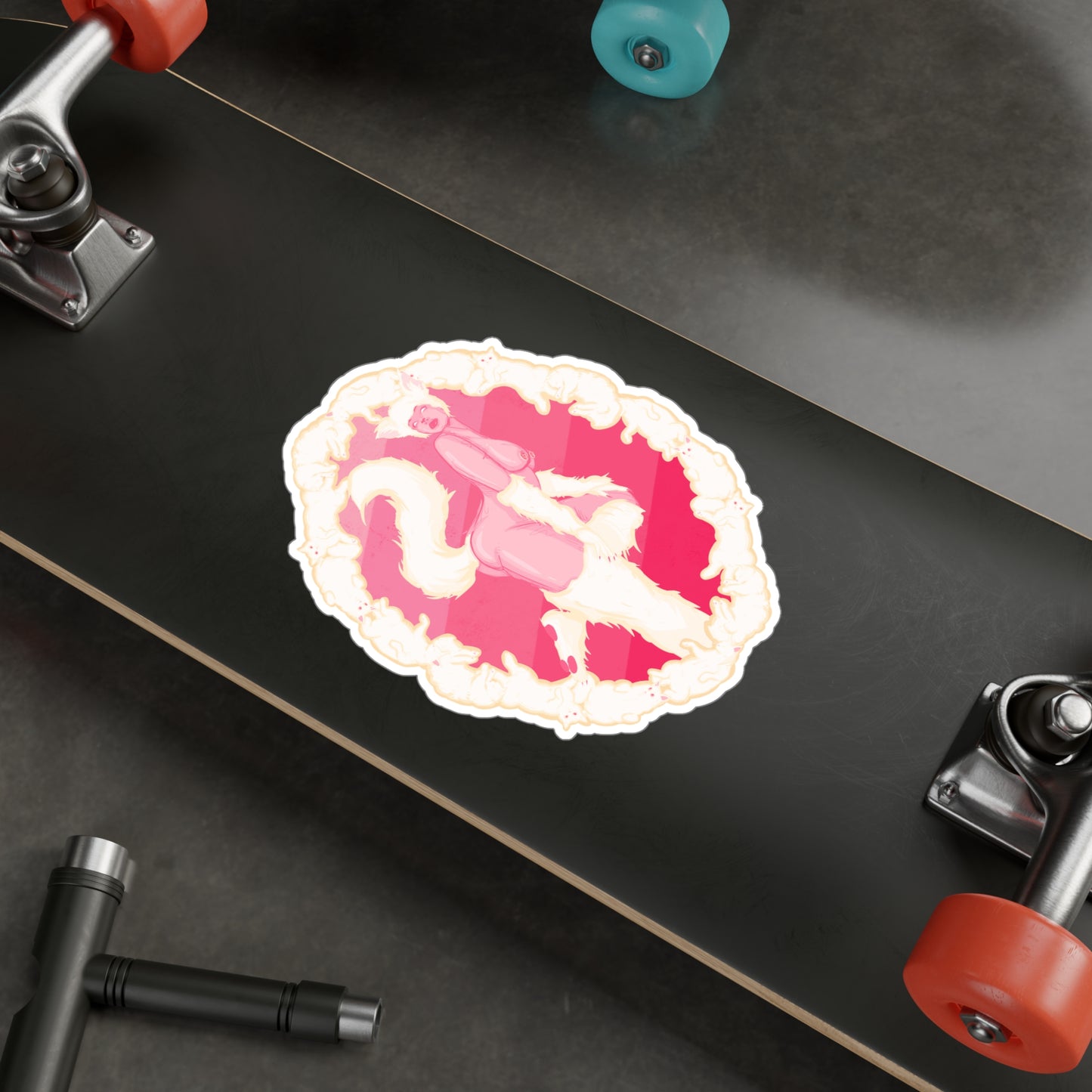 White Queen Kiss-Cut Vinyl Decal