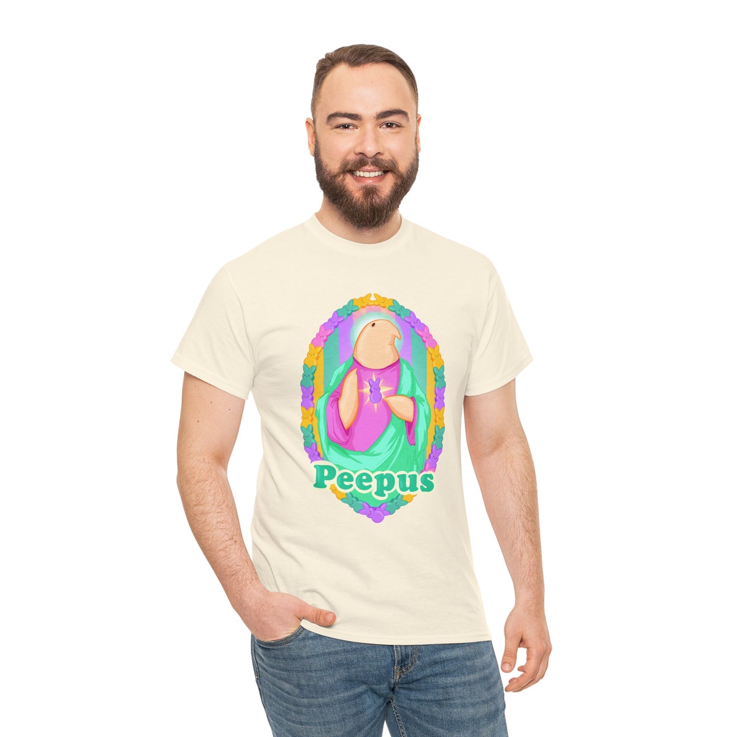 Peepus Unisex Heavy Cotton Tee
