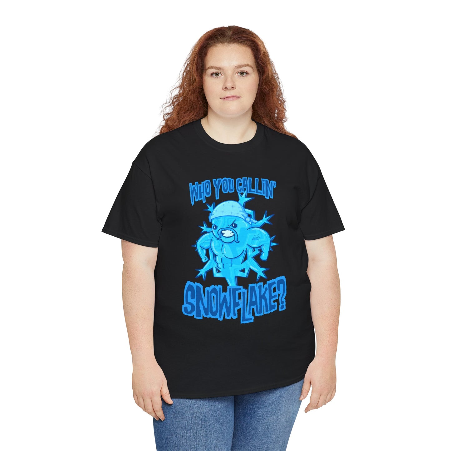 Tough Snowflake Unisex Heavy Cotton Tee