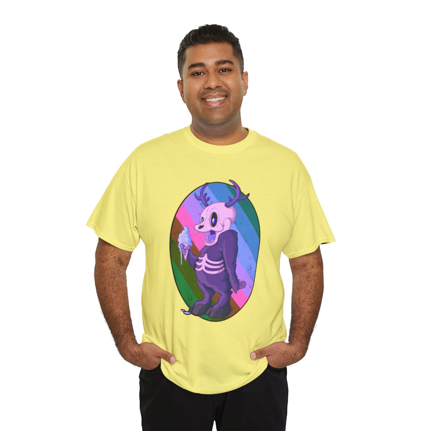 Monster Ice Cream Unisex Heavy Cotton Tee
