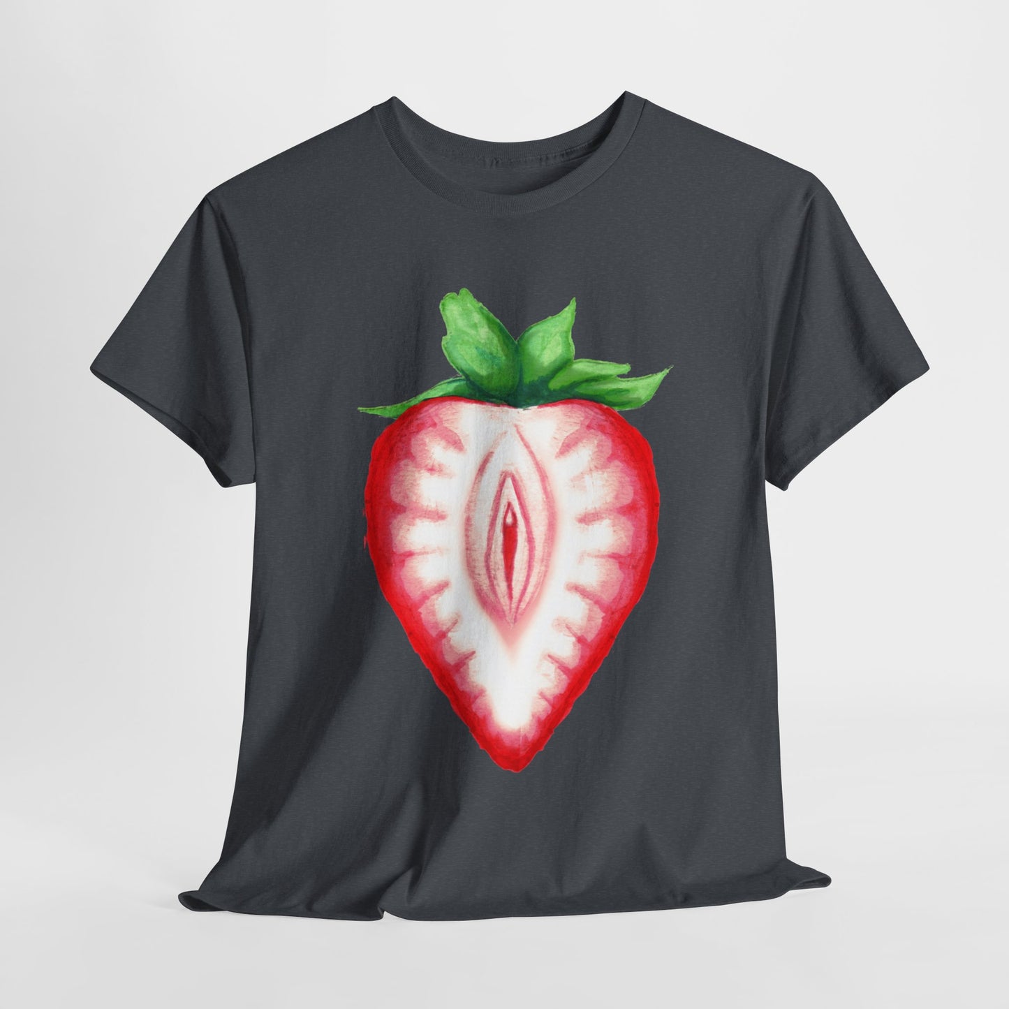 Juicy Strawberry Unisex Heavy Cotton Tee