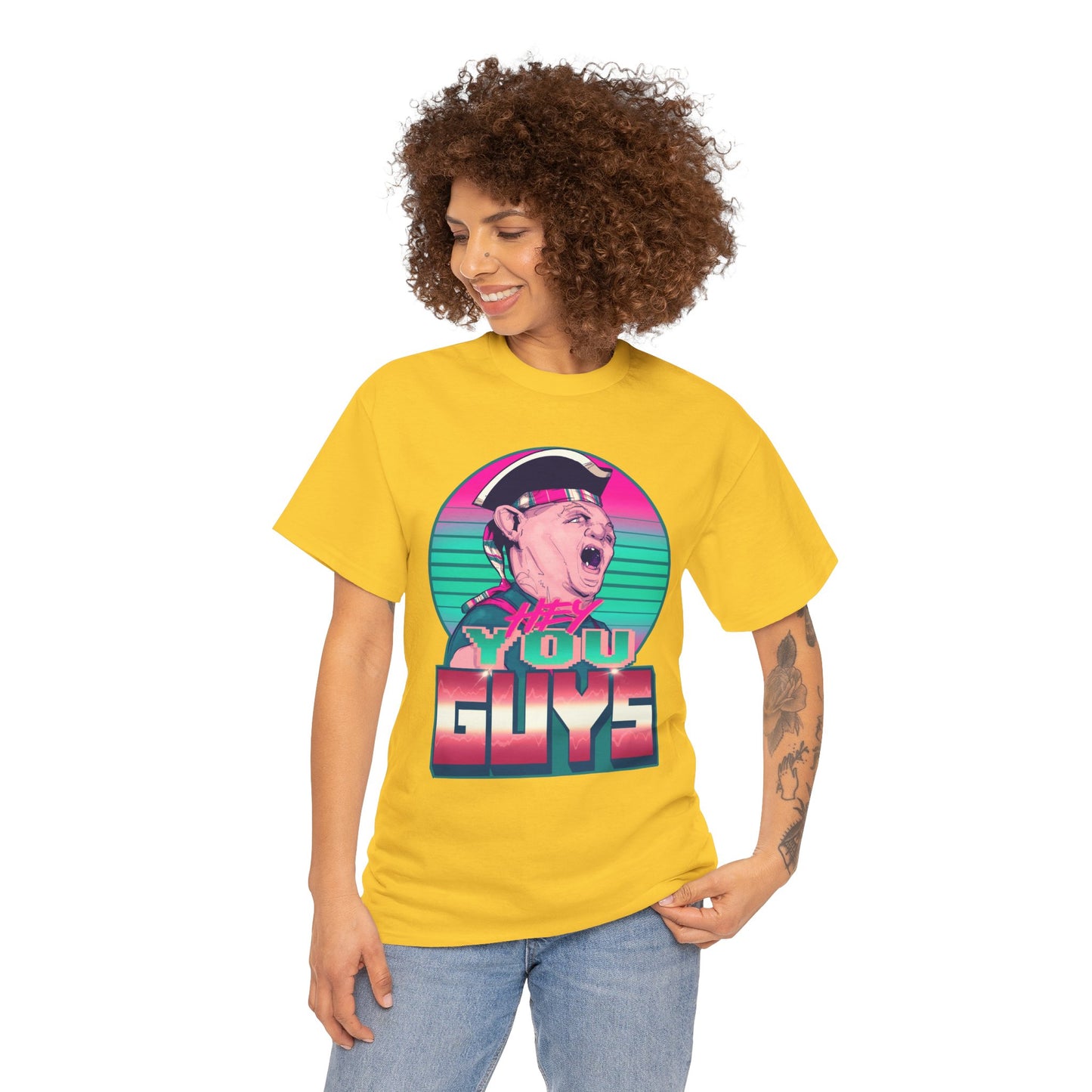 Hey You Guys Unisex Heavy Cotton Tee