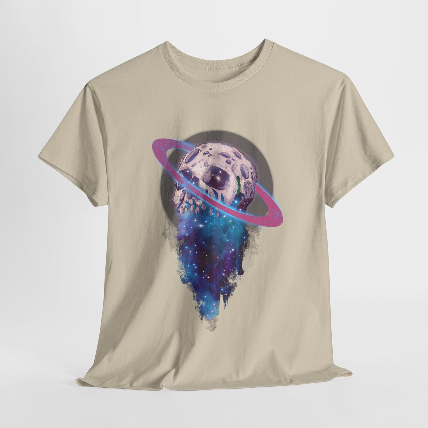 Elemental Skull Space Unisex Heavy Cotton Tee