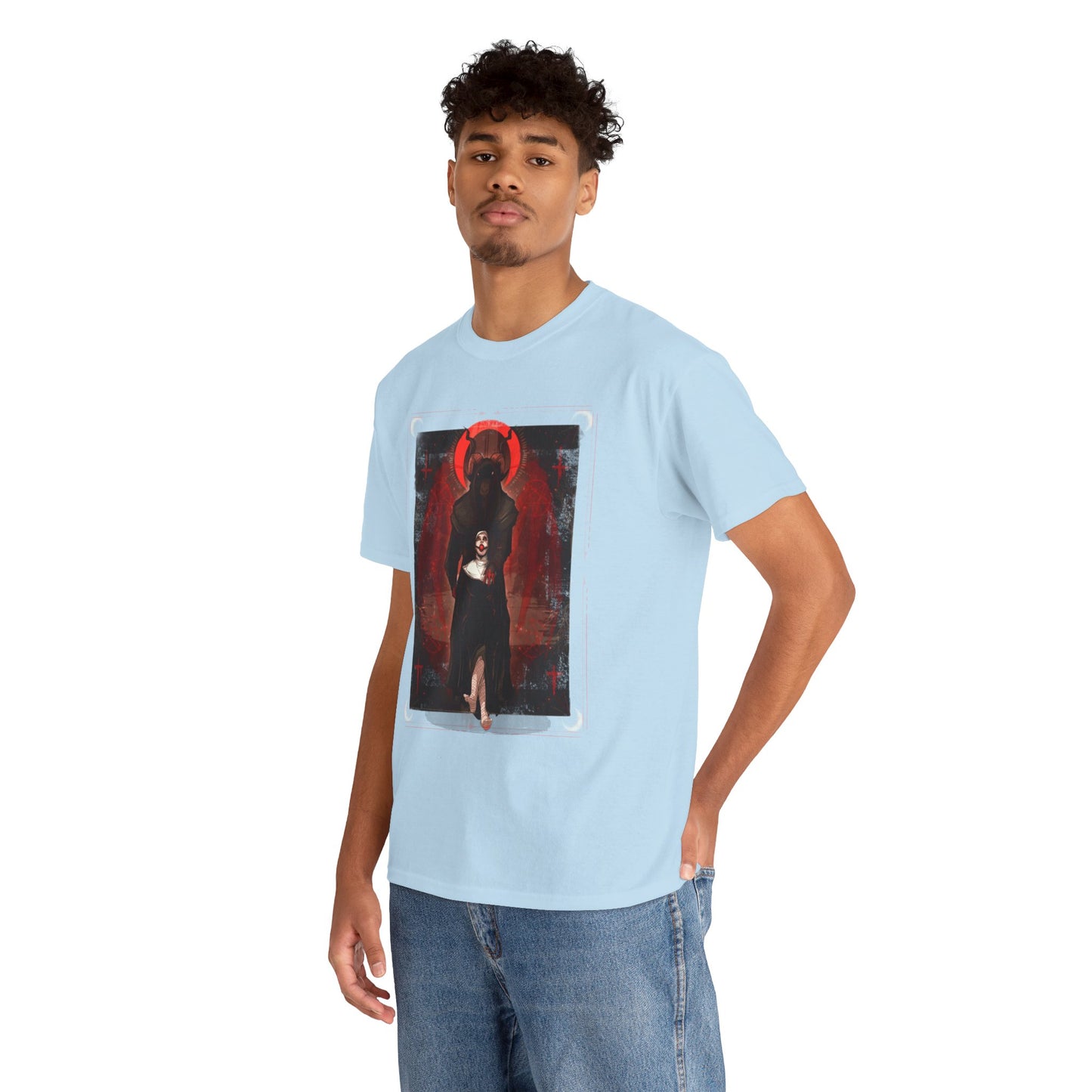 Today Satan Unisex Heavy Cotton Tee