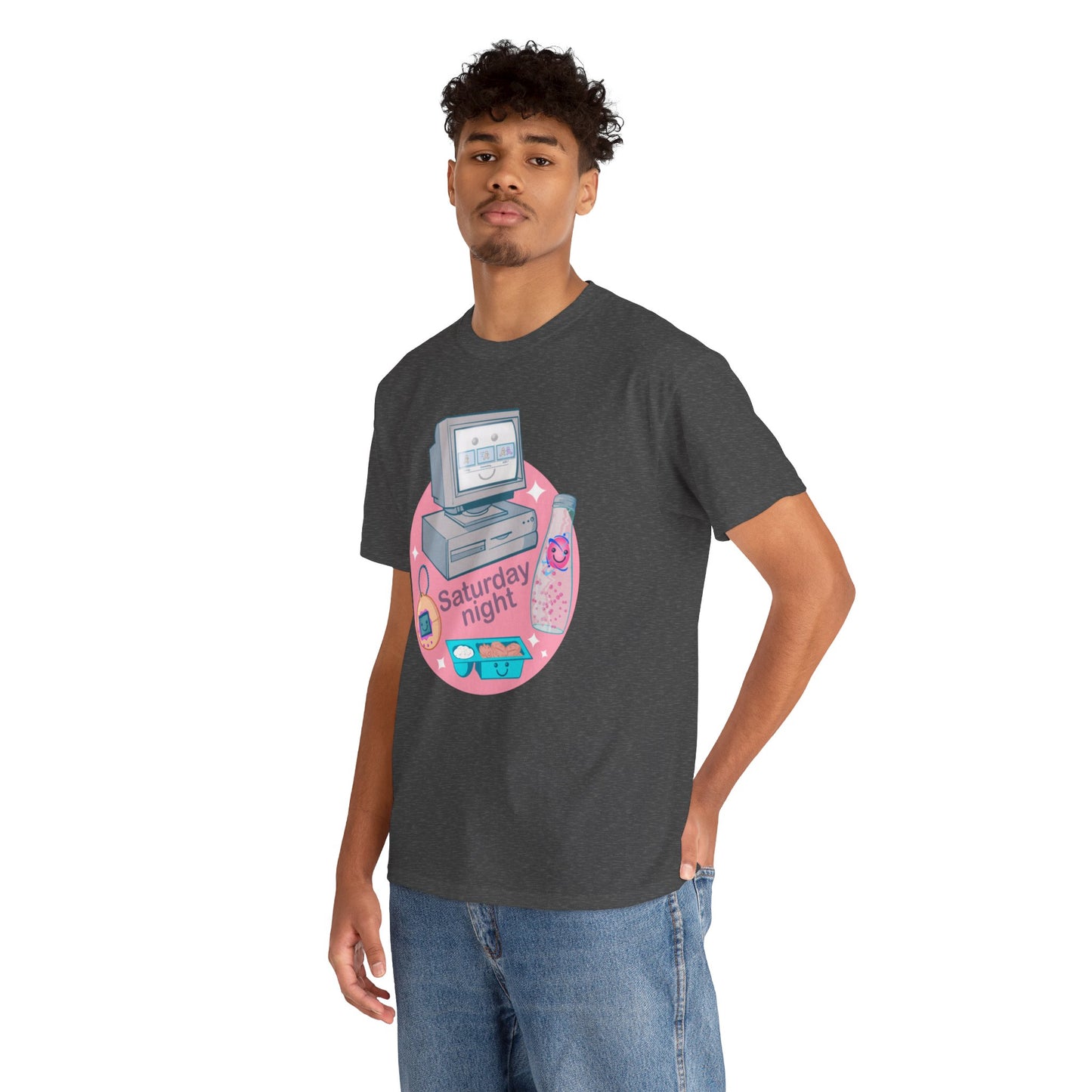 Saturday Night Unisex Heavy Cotton Tee