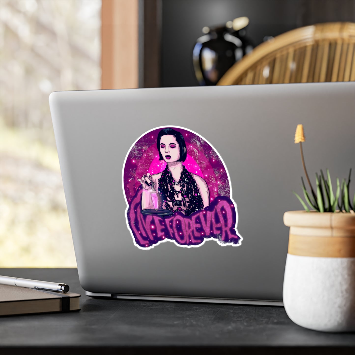 Live Forever II Kiss-Cut Vinyl Decal
