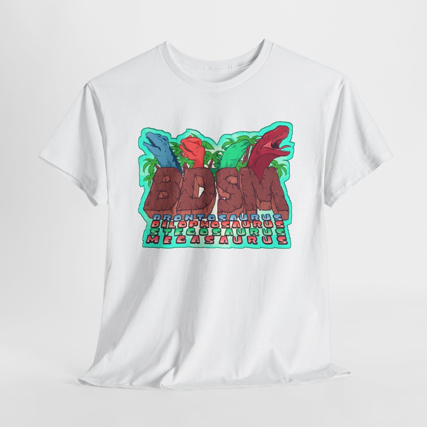 Dinosaurs Unisex Heavy Cotton Tee