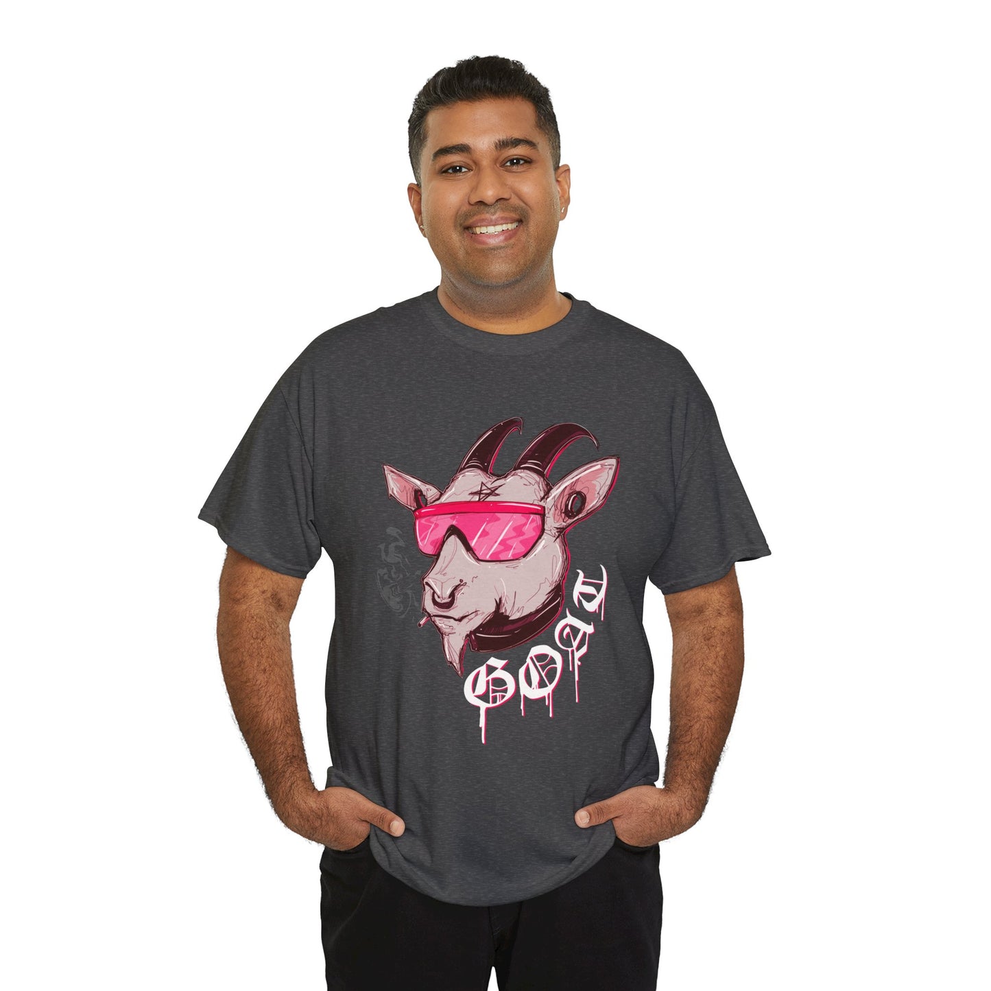 GOAT Unisex Heavy Cotton Tee