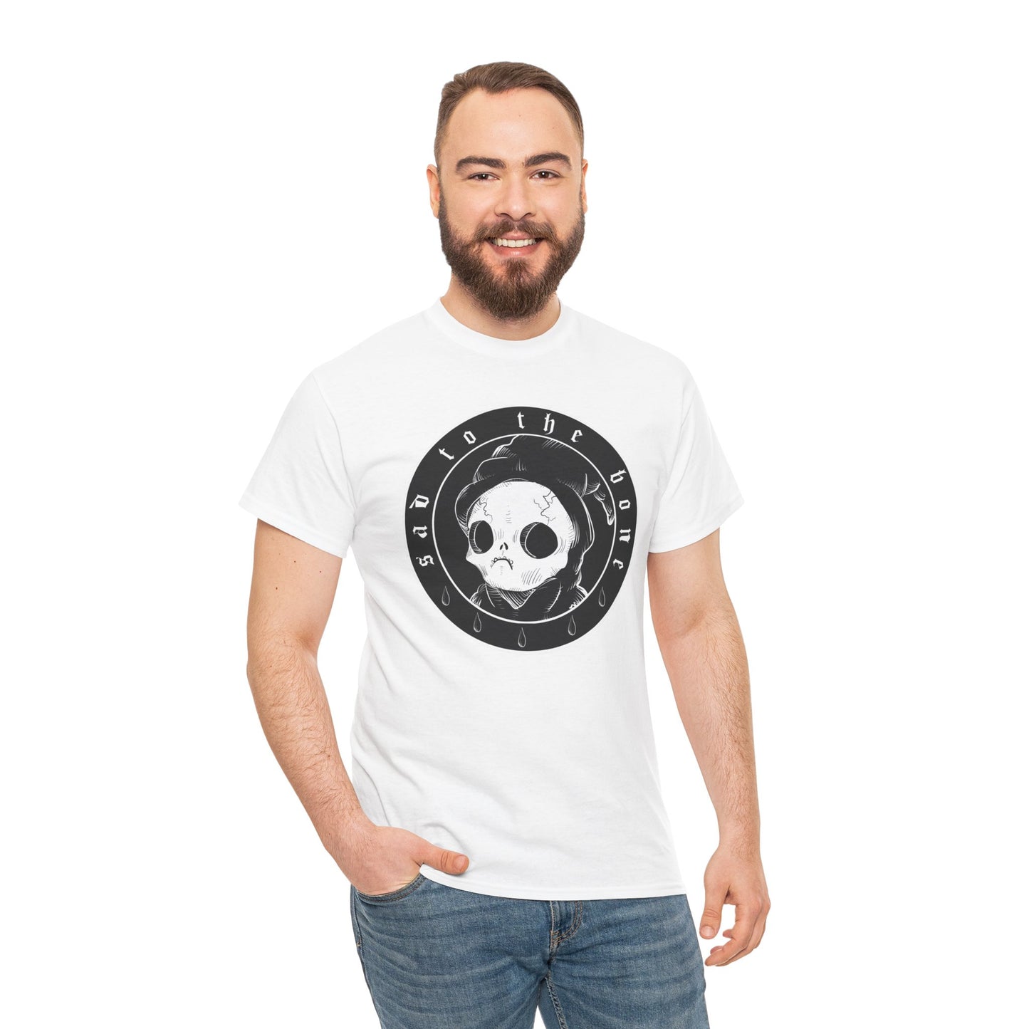 Sad To The Bone Unisex Heavy Cotton Tee