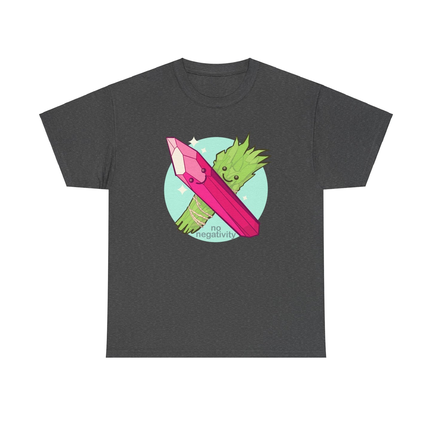 No Negativity Unisex Heavy Cotton Tee