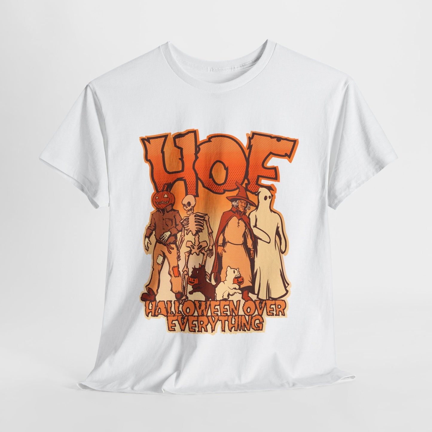 Halloween Over Everything Unisex Heavy Cotton Tee