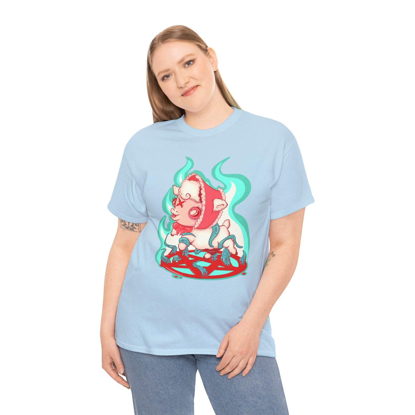 Sacrificial Lamb Unisex Heavy Cotton Tee