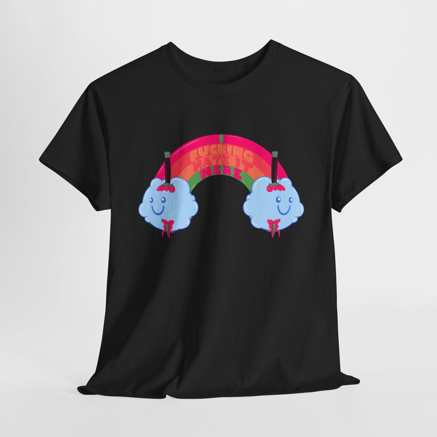 I Fucking Hate It Here Unisex Heavy Cotton Tee