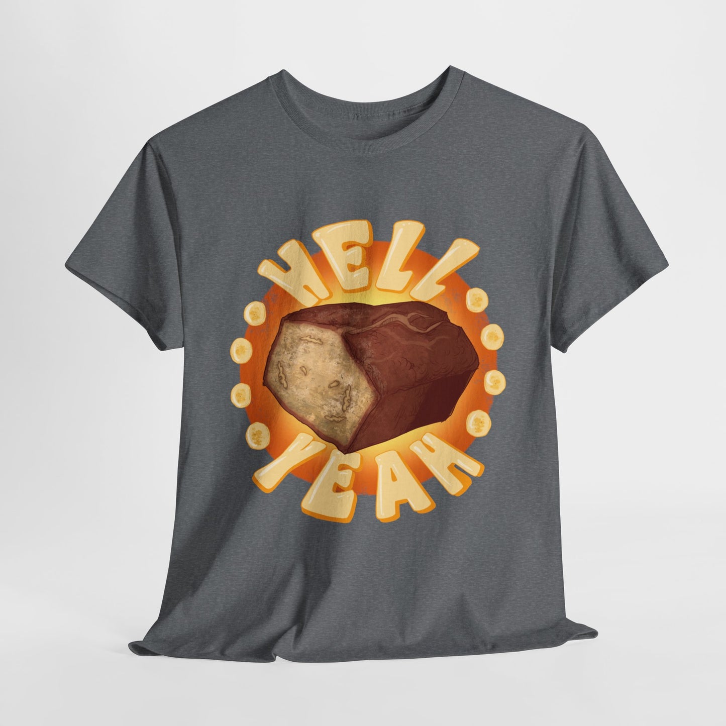 Banana Bread At Work Unisex Heavy Cotton Tee