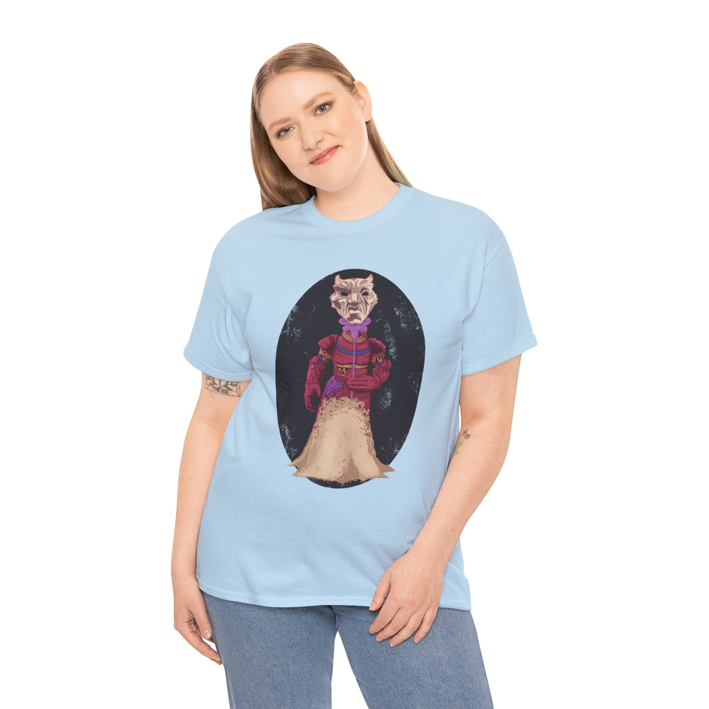 Mysterious Stranger Unisex Heavy Cotton Tee