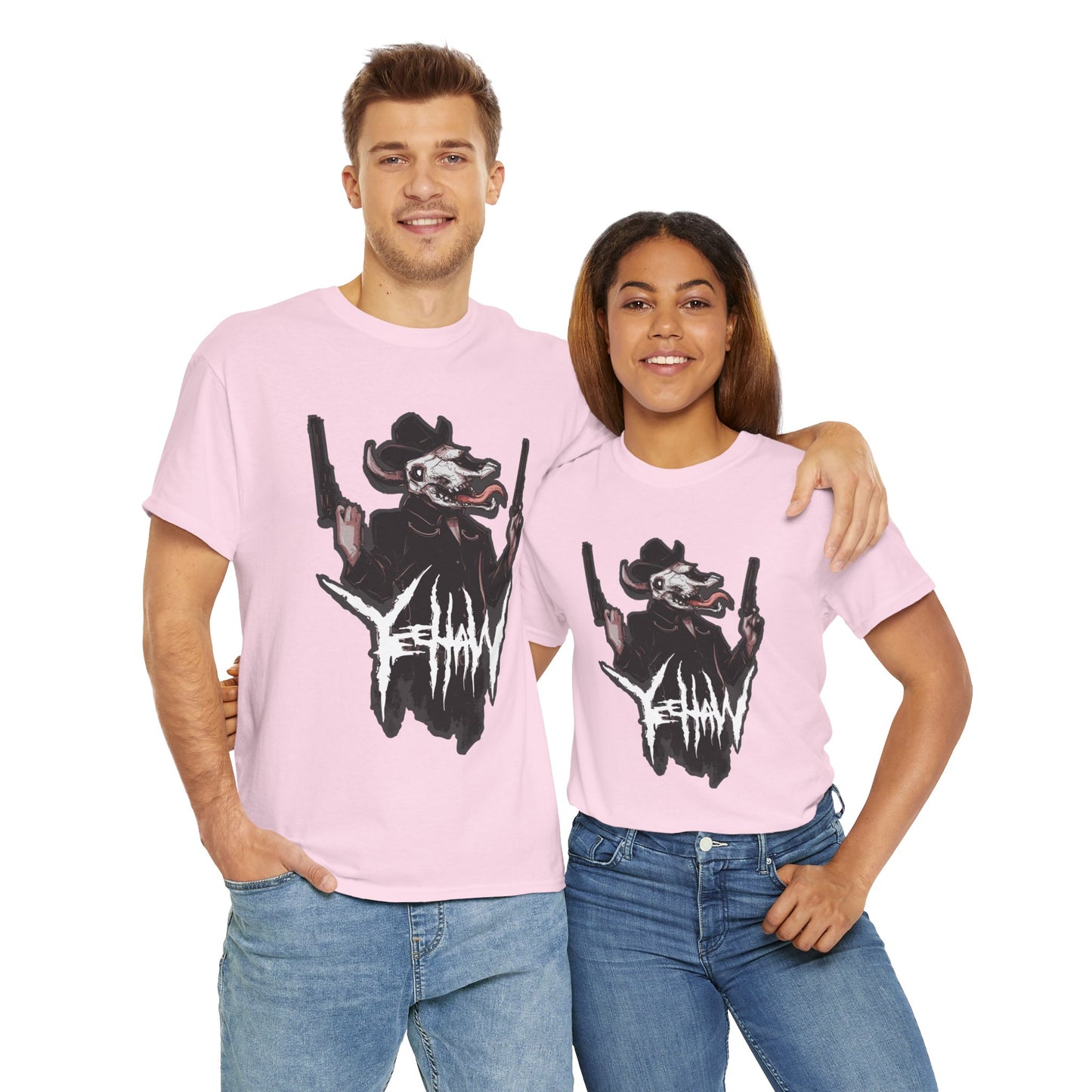 Cowboy Metal Unisex Heavy Cotton Tee