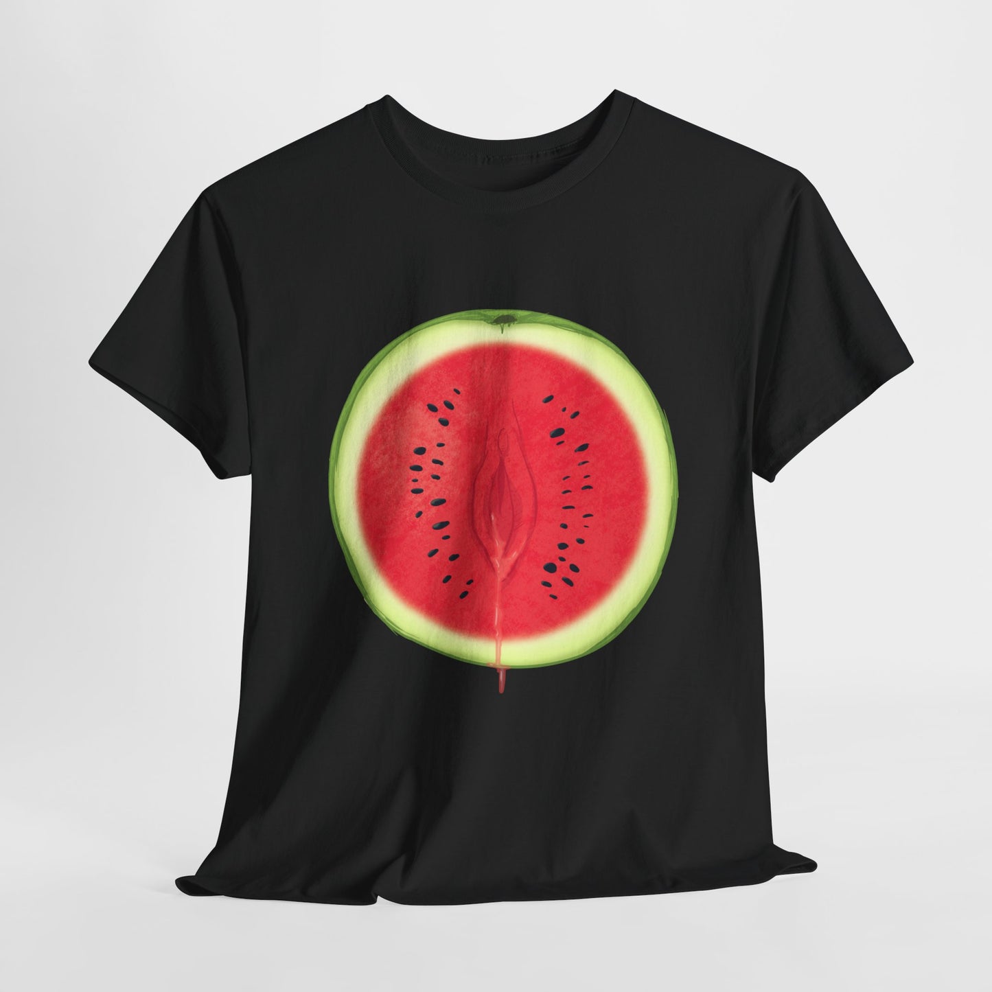 Juicy Watermelon Unisex Heavy Cotton Tee