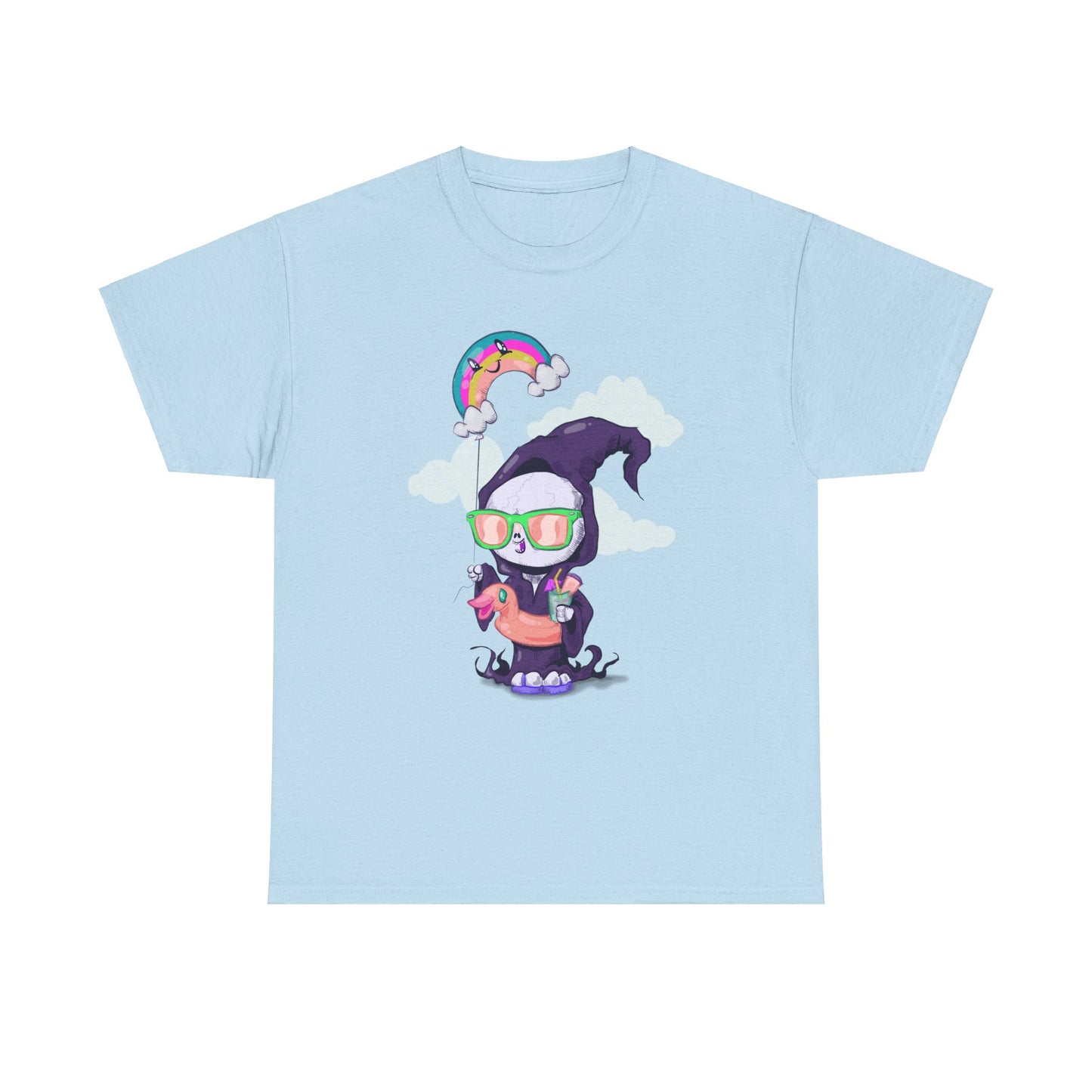 Death On Vacation Unisex Heavy Cotton Tee