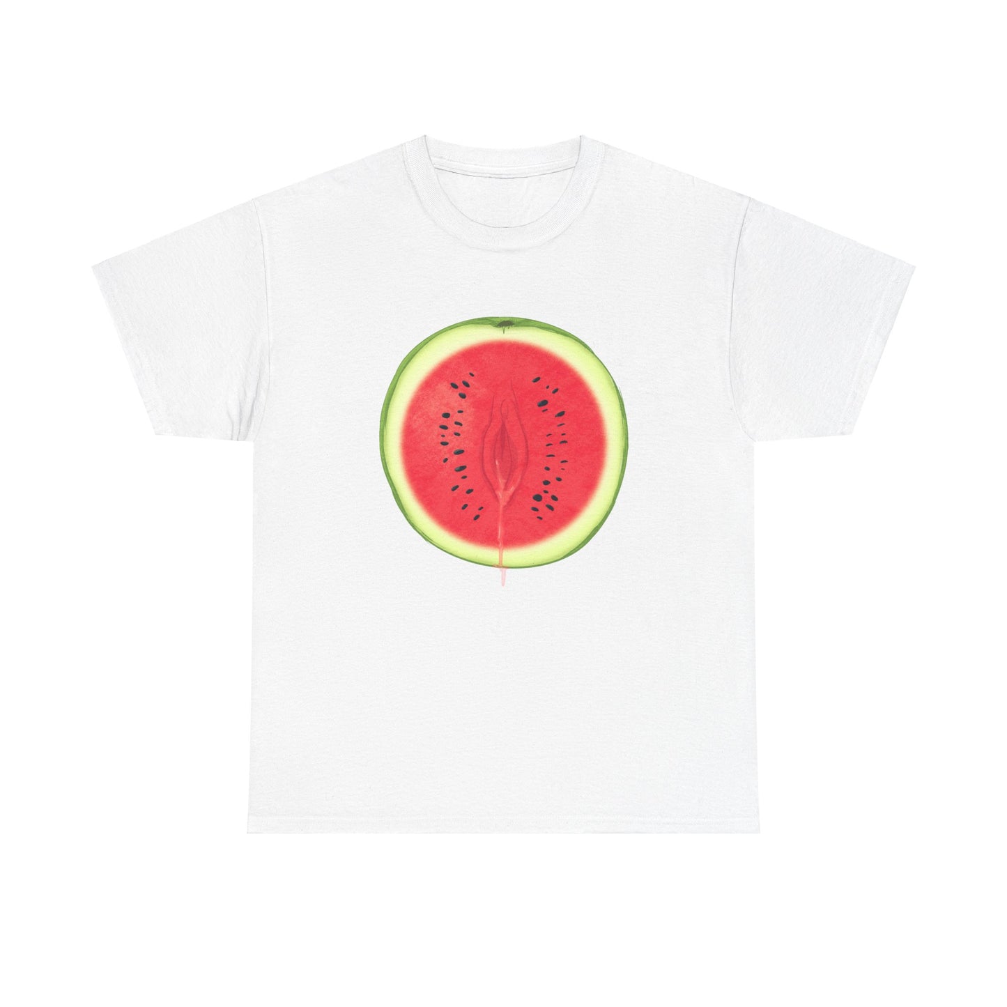 Juicy Watermelon Unisex Heavy Cotton Tee