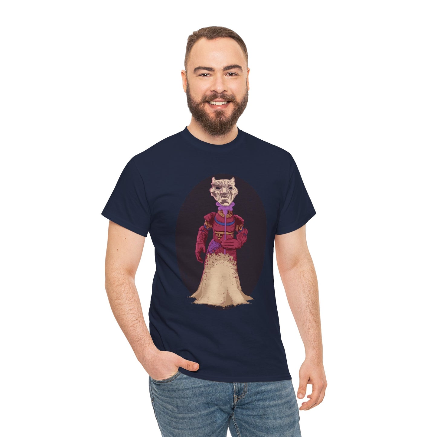Mysterious Stranger Unisex Heavy Cotton Tee