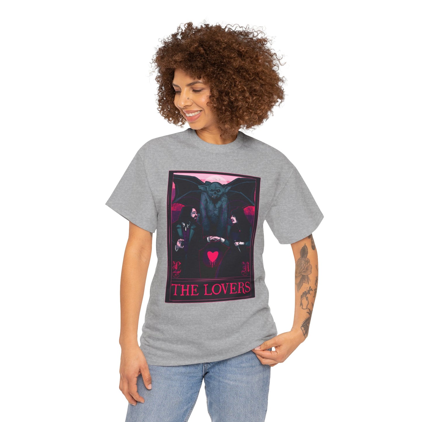 The Vampire Lovers Unisex Heavy Cotton Tee