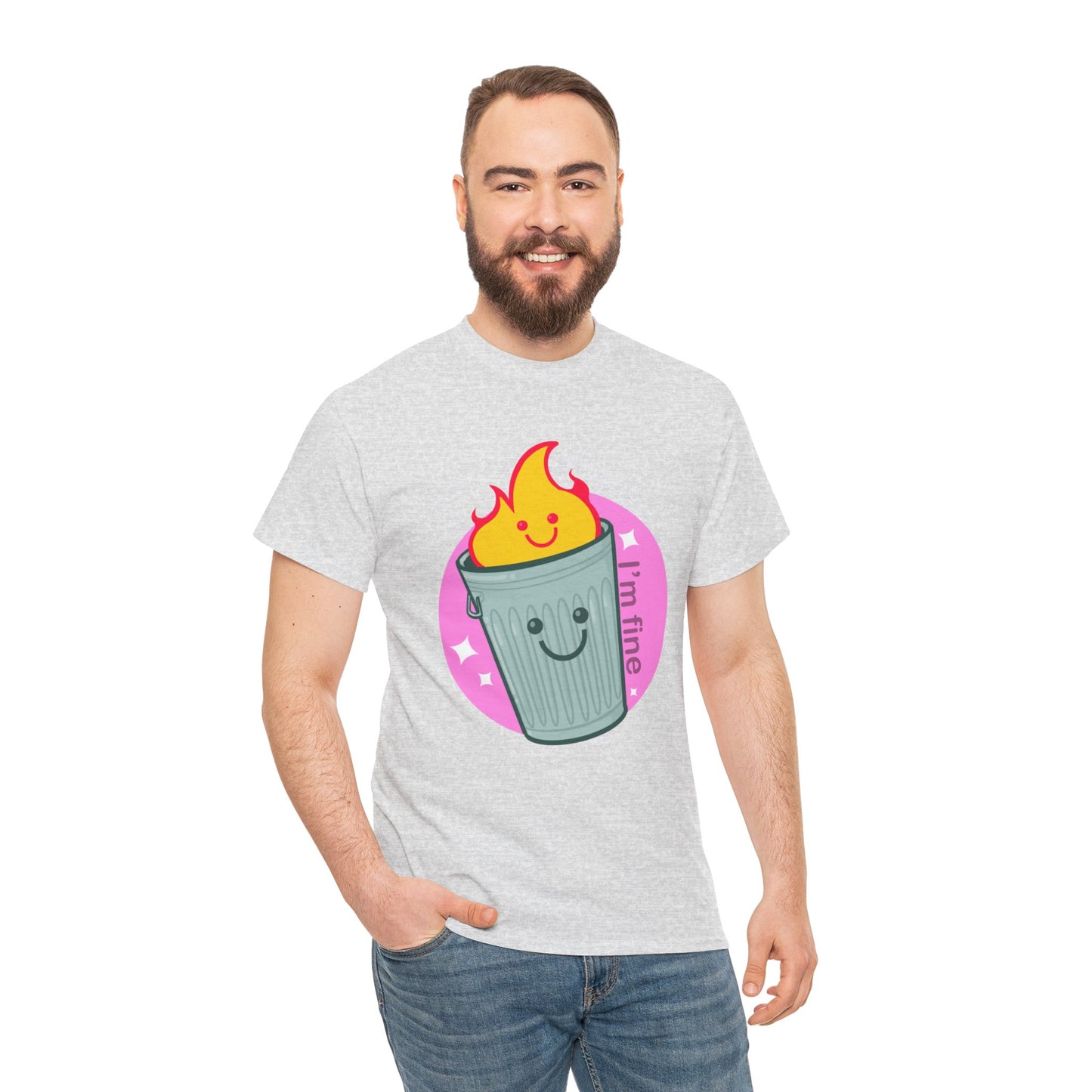 Trash Fire Unisex Heavy Cotton Tee