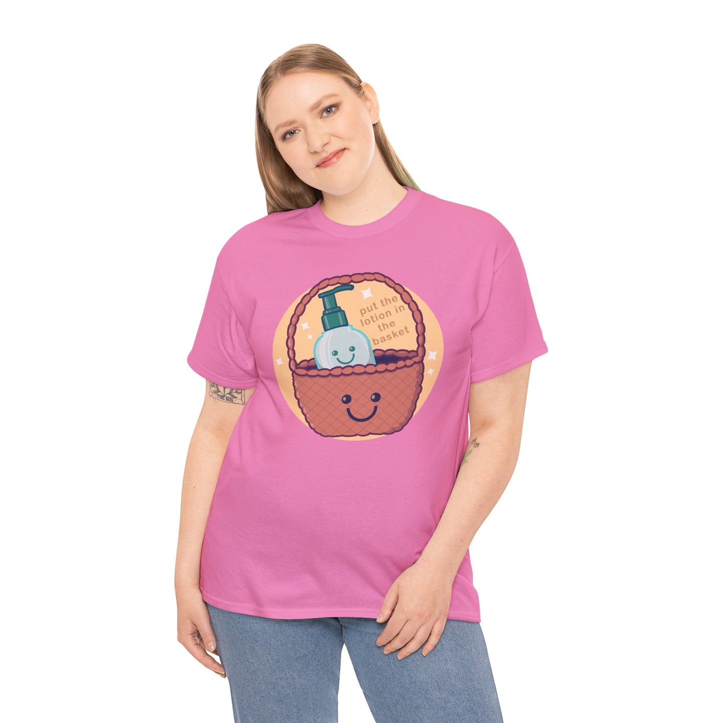 Lotion Basket Unisex Heavy Cotton Tee