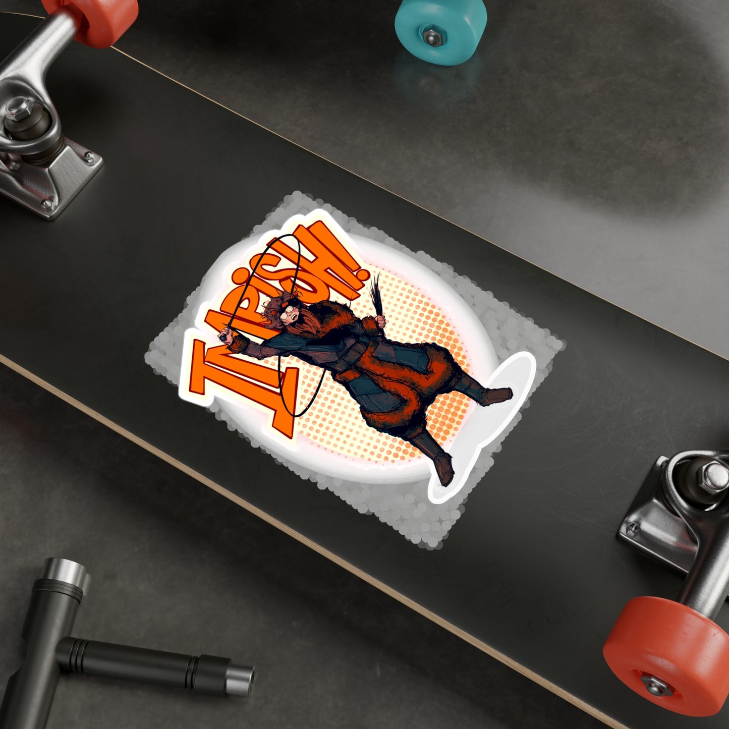 Impish Kiss-Cut Vinyl Decal