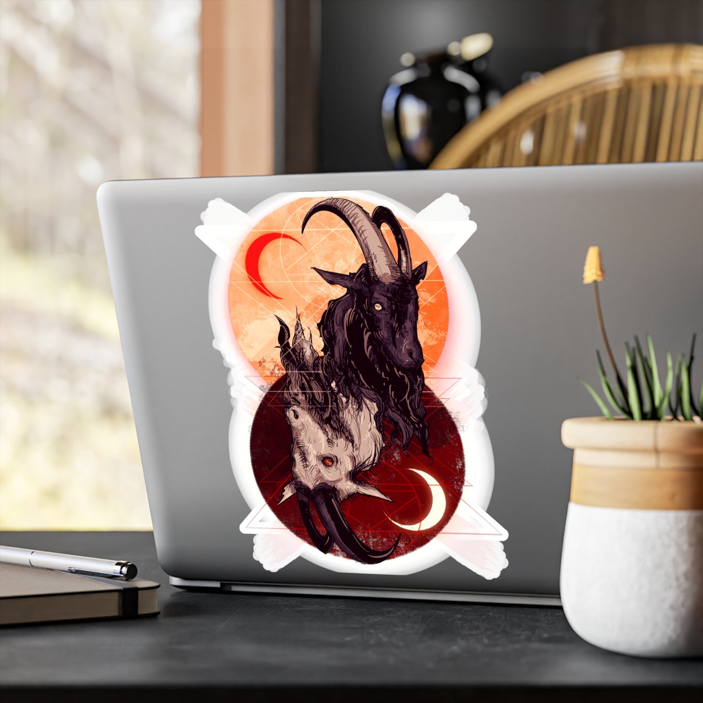 As Above So Below V Kiss-Cut Vinyl Decal