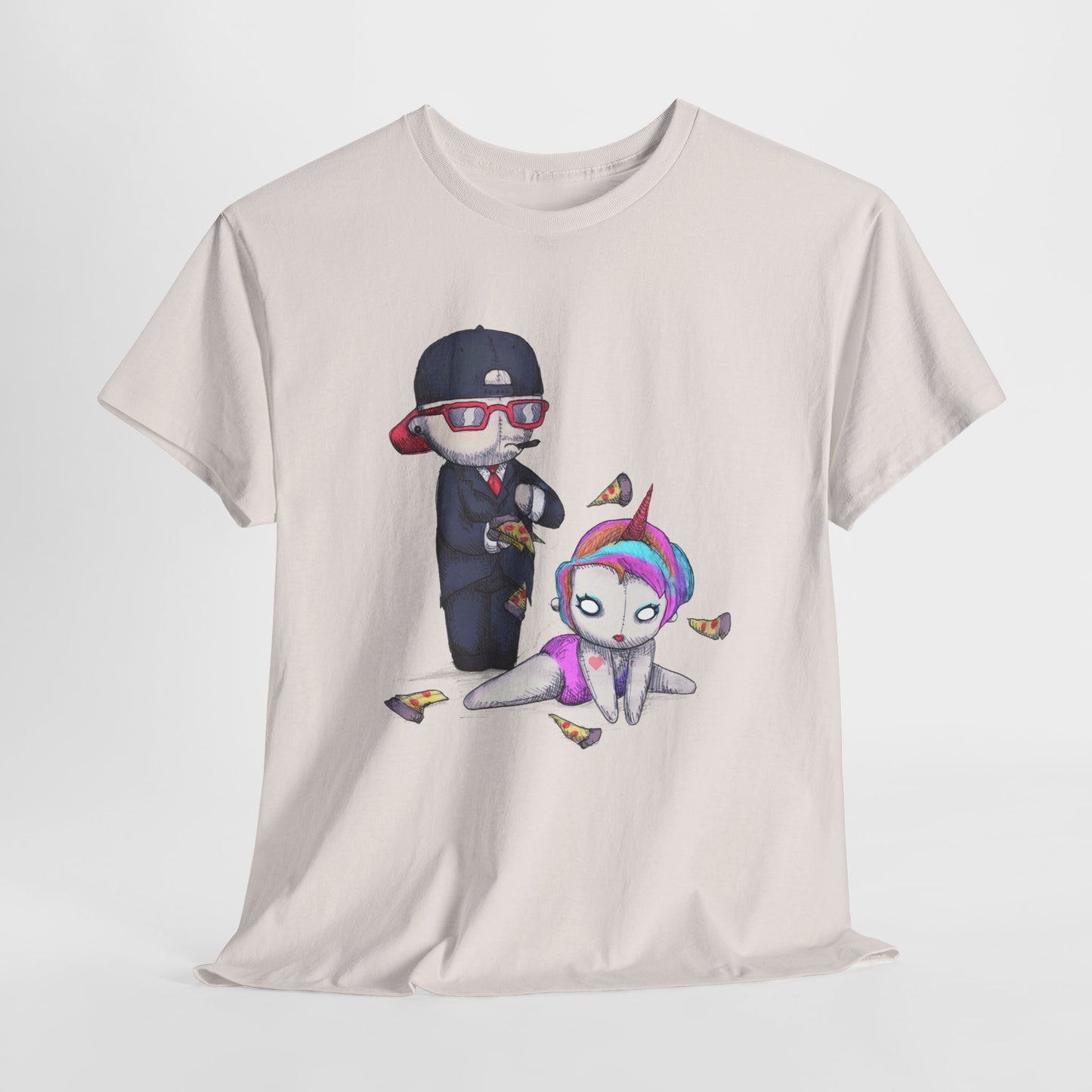 Unicorn Stripper Unisex Heavy Cotton Tee