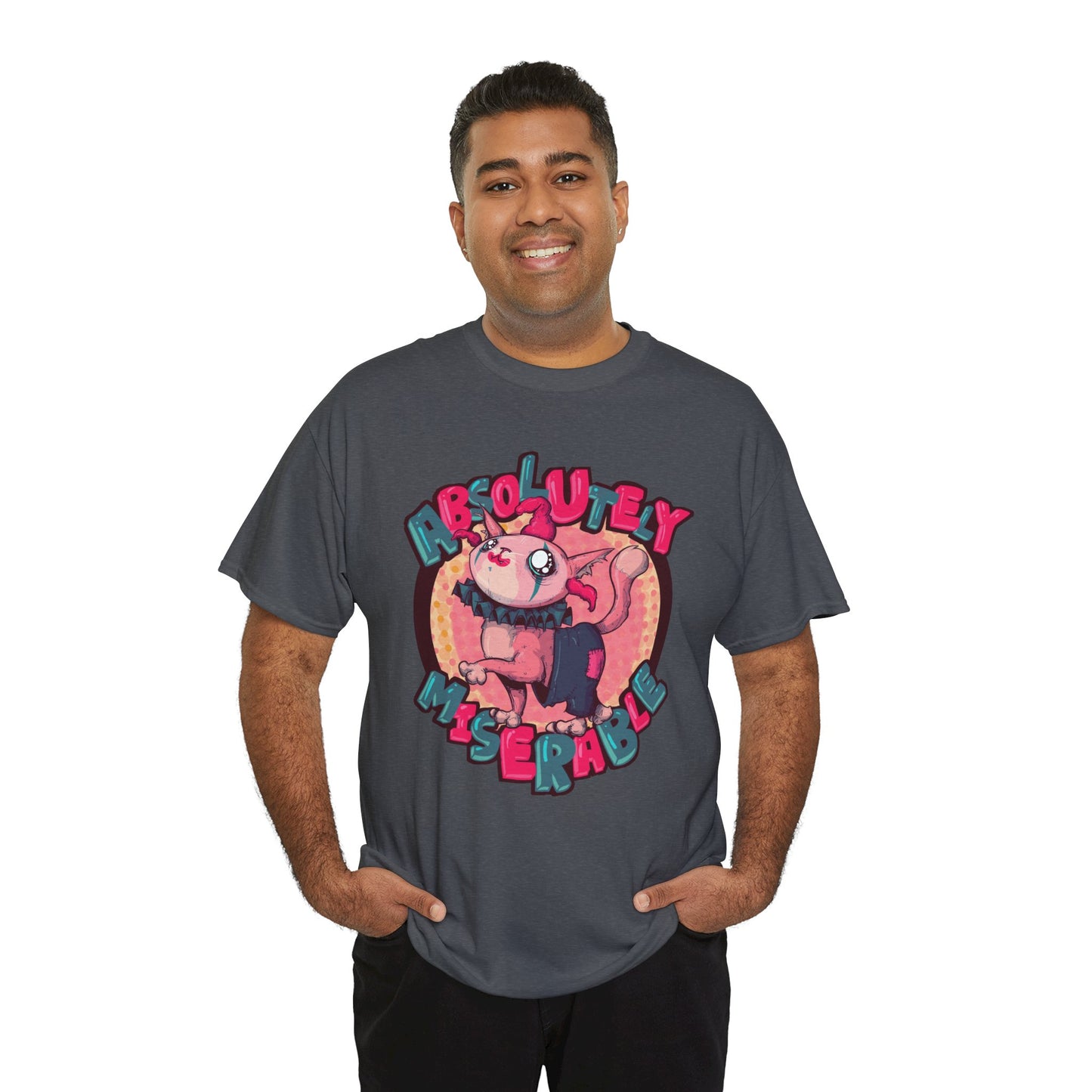 Absolutely Miserable Unisex Heavy Cotton Tee