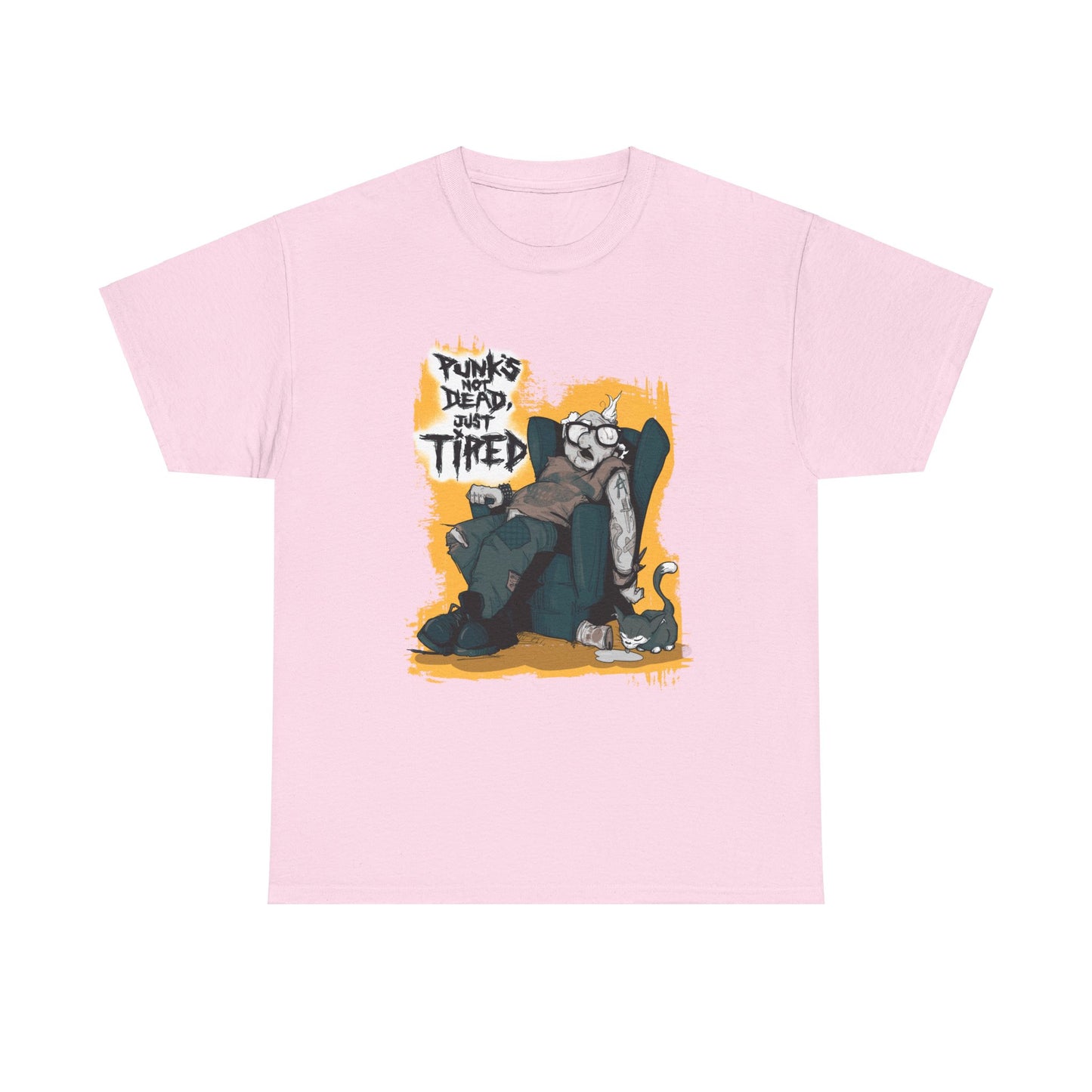 Old Punk Unisex Heavy Cotton Tee