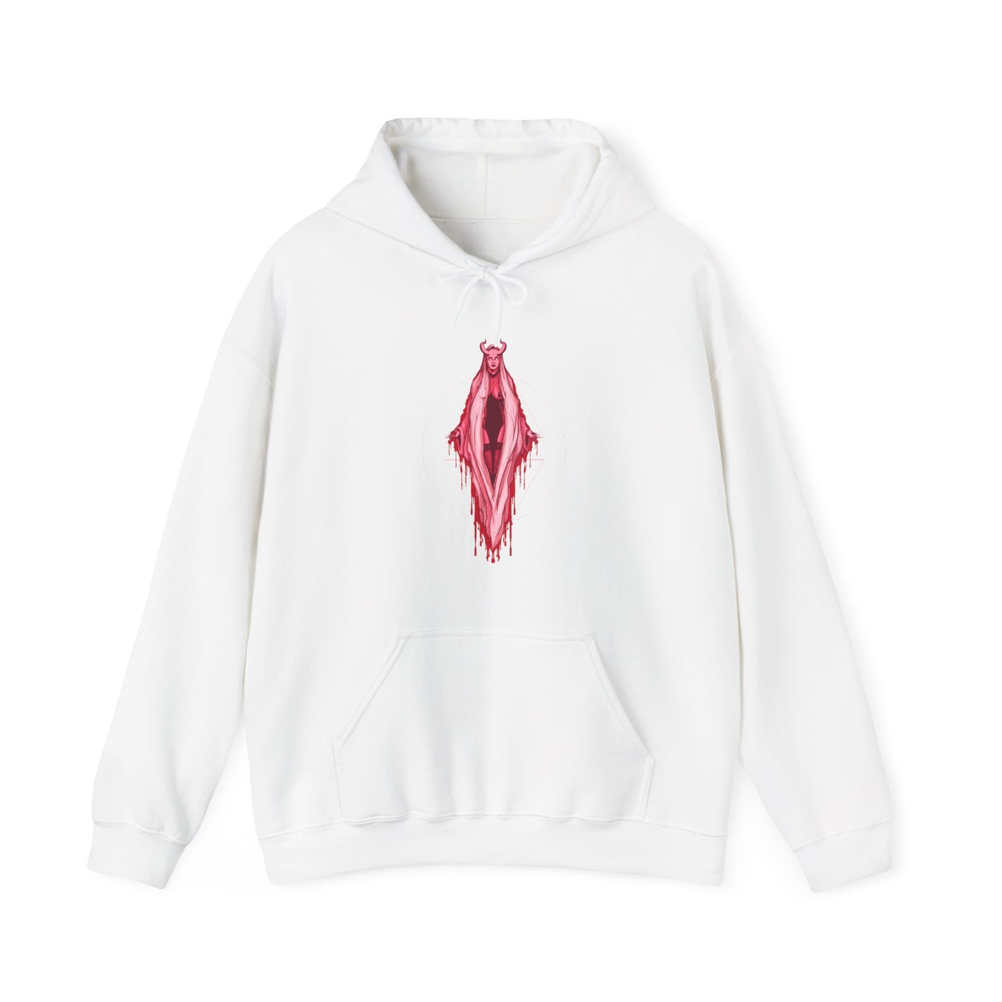 Vagina Mary Unisex Heavy Blend Hooded Sweatshirt