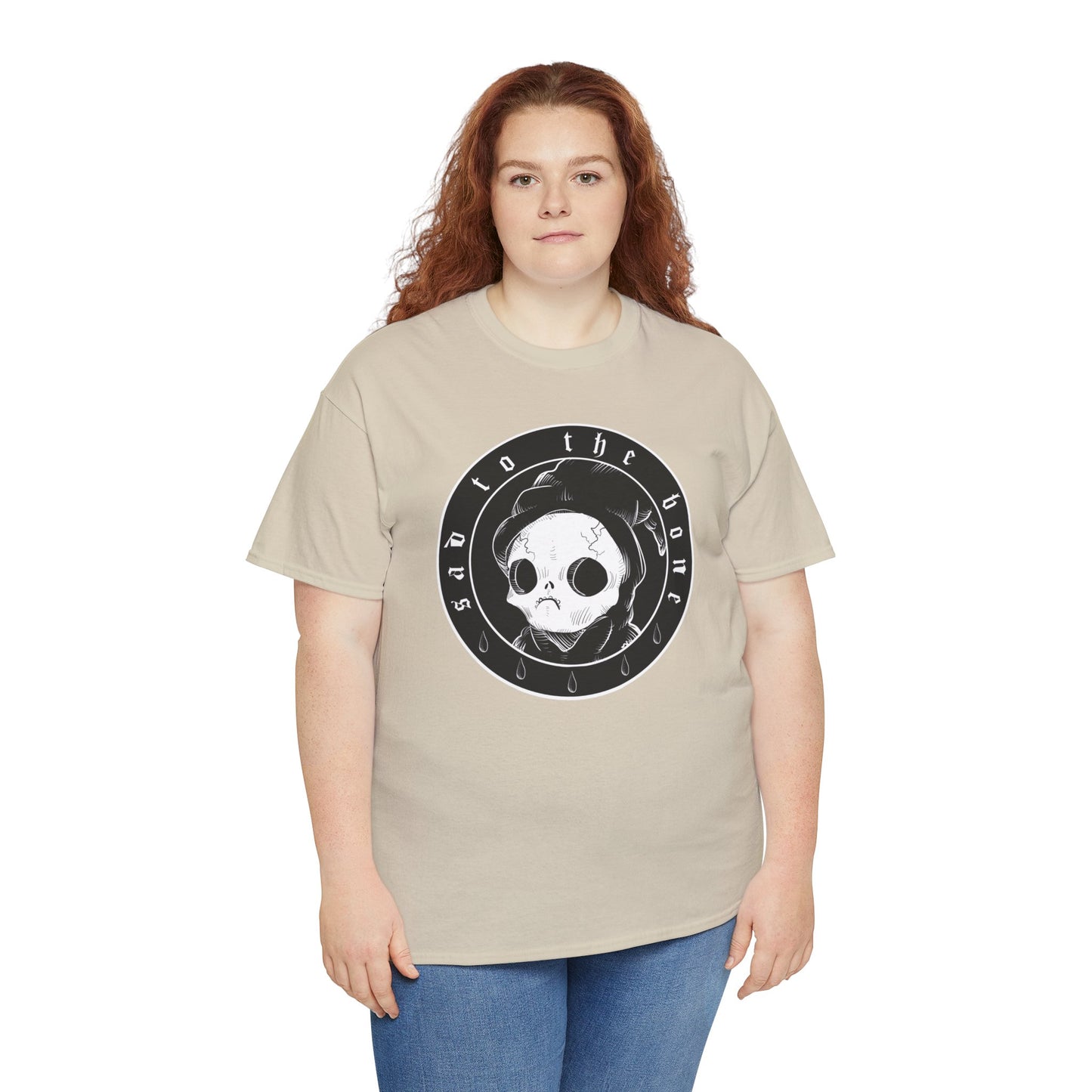 Sad To The Bone Unisex Heavy Cotton Tee