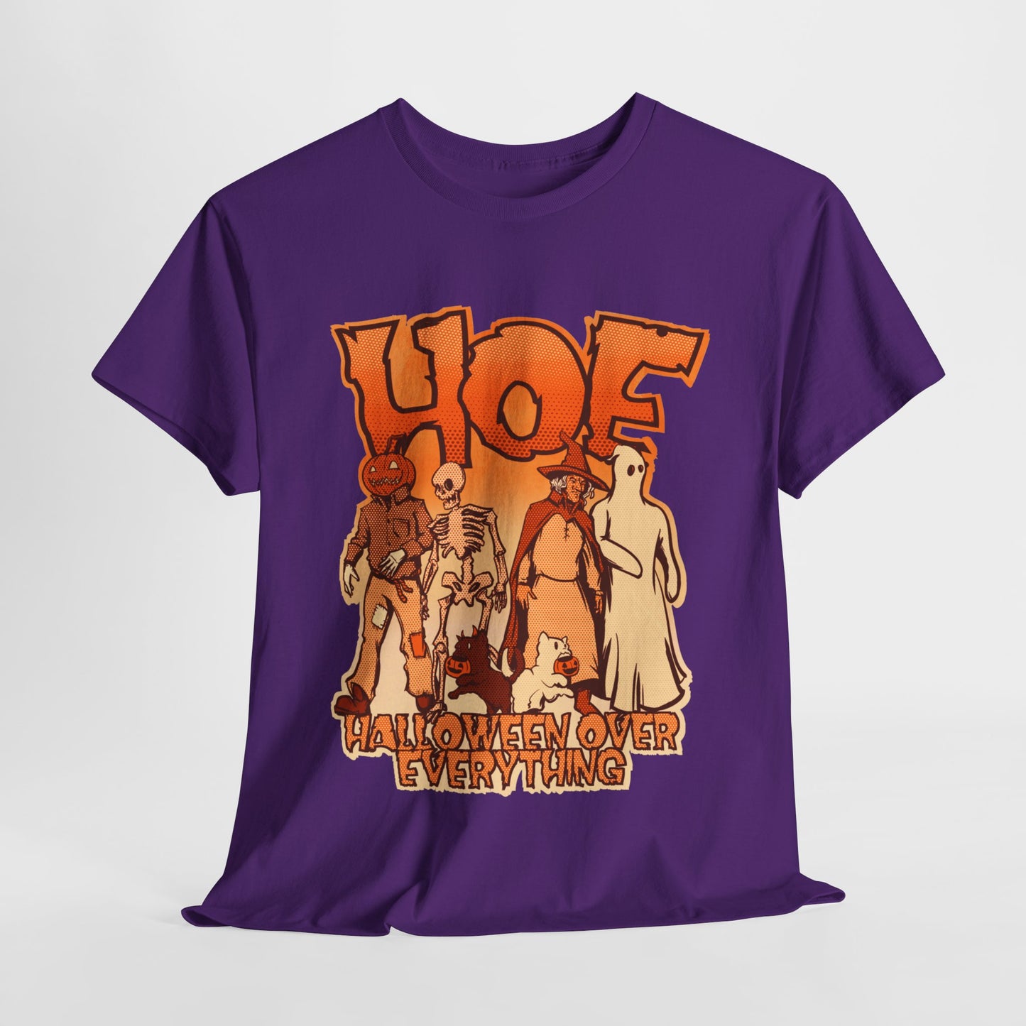 Halloween Over Everything Unisex Heavy Cotton Tee