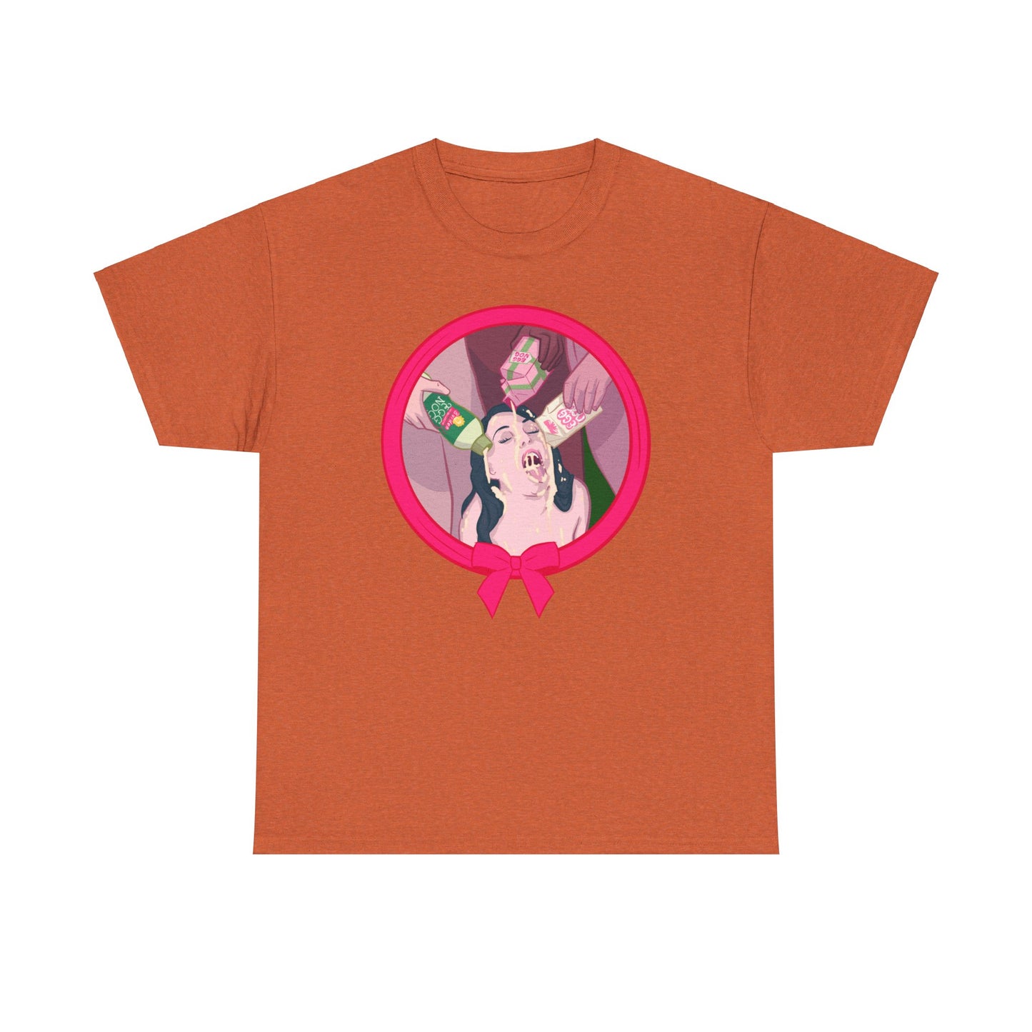 Cum All Ye Facial Unisex Heavy Cotton Tee