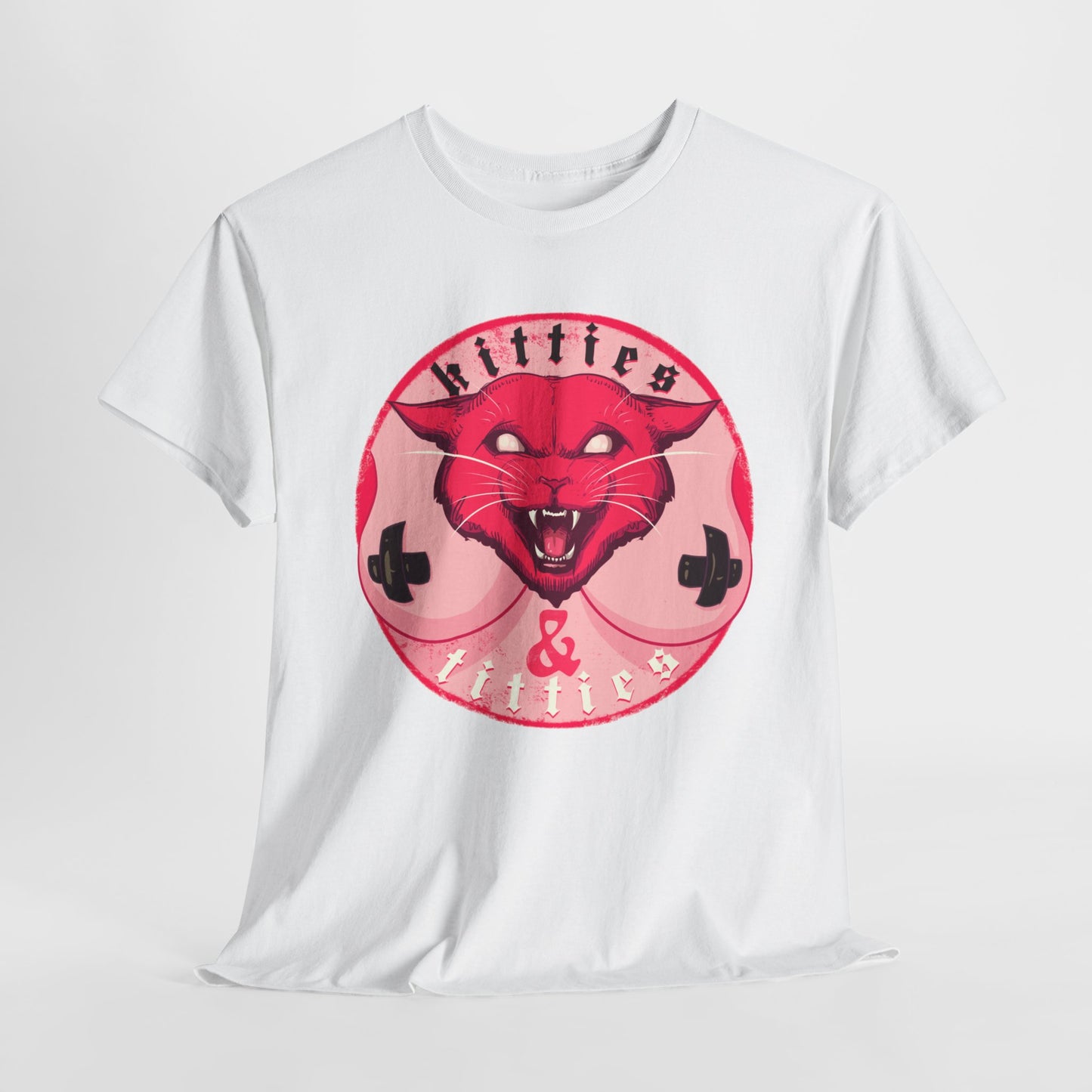 Kitties & Titties Unisex Heavy Cotton Tee