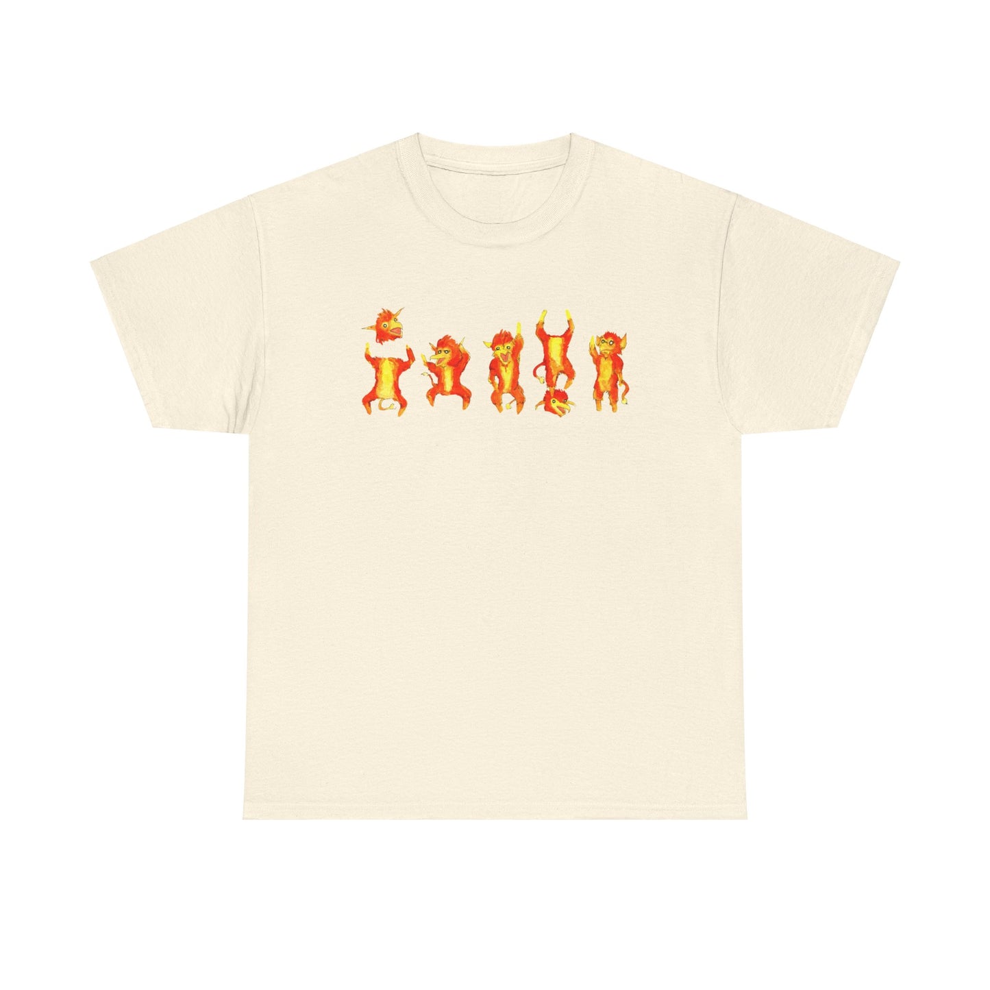 Plushie Fire Gang Unisex Heavy Cotton Tee