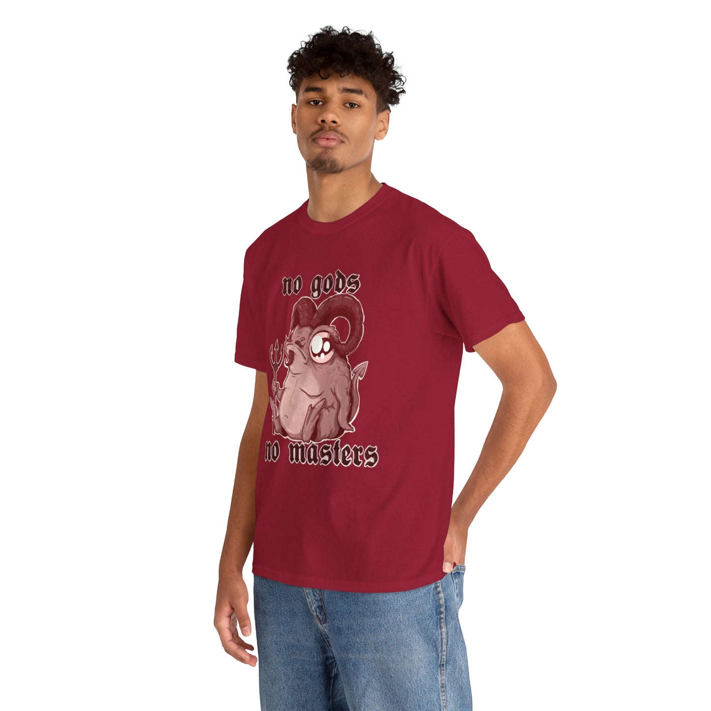No Gods No Masters Unisex Heavy Cotton Tee