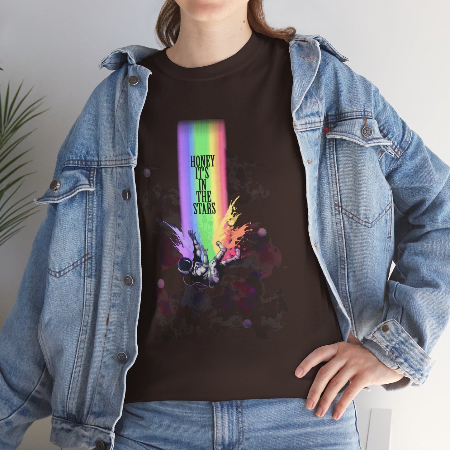 Honey It's In The Stars Unisex Heavy Cotton Tee