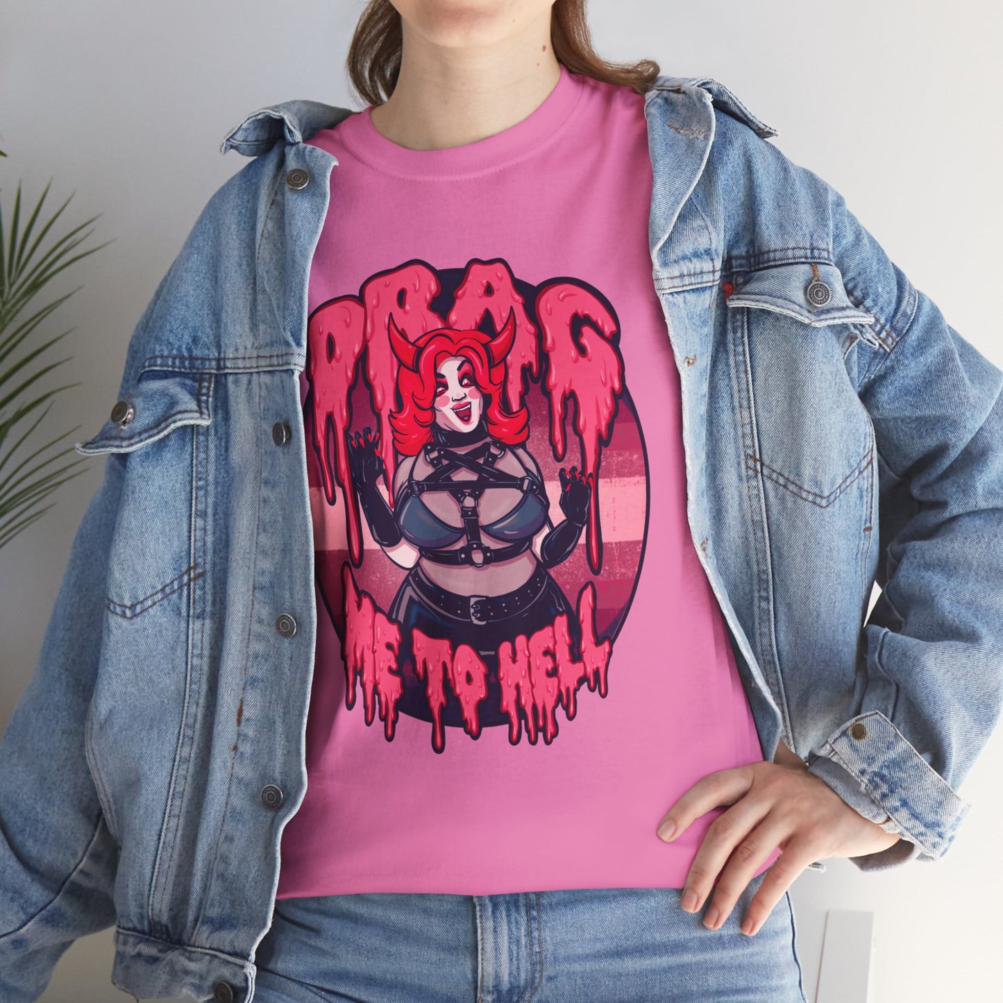 Drag Me To Hell Unisex Heavy Cotton Tee