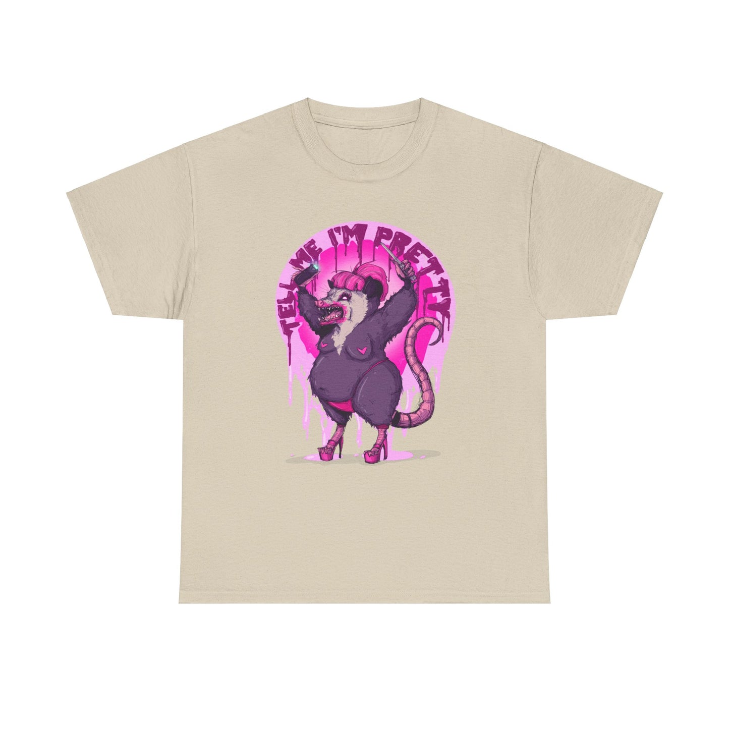 Pretty Opossum Unisex Heavy Cotton Tee