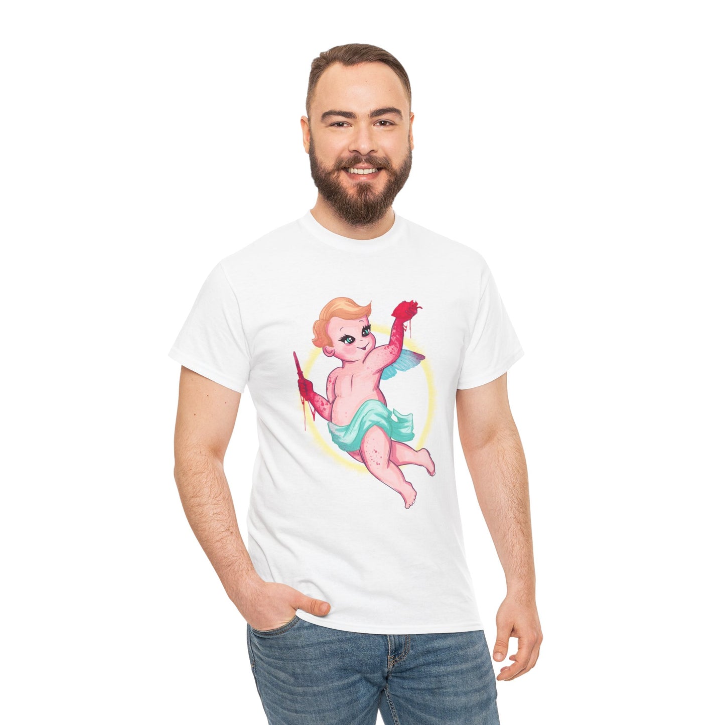 Cupid Unisex Heavy Cotton Tee