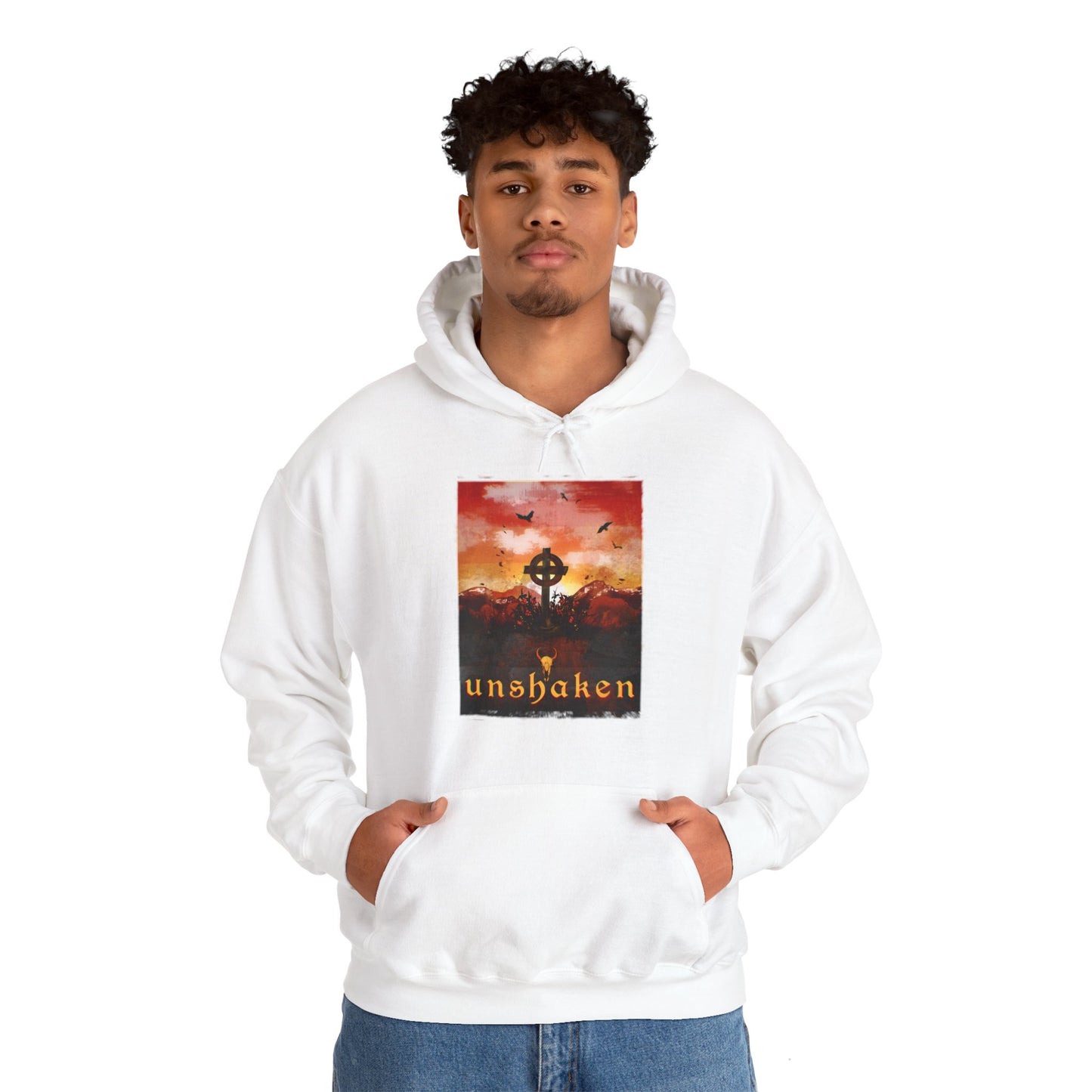 Unshaken Unisex Heavy Blend Hooded Sweatshirt